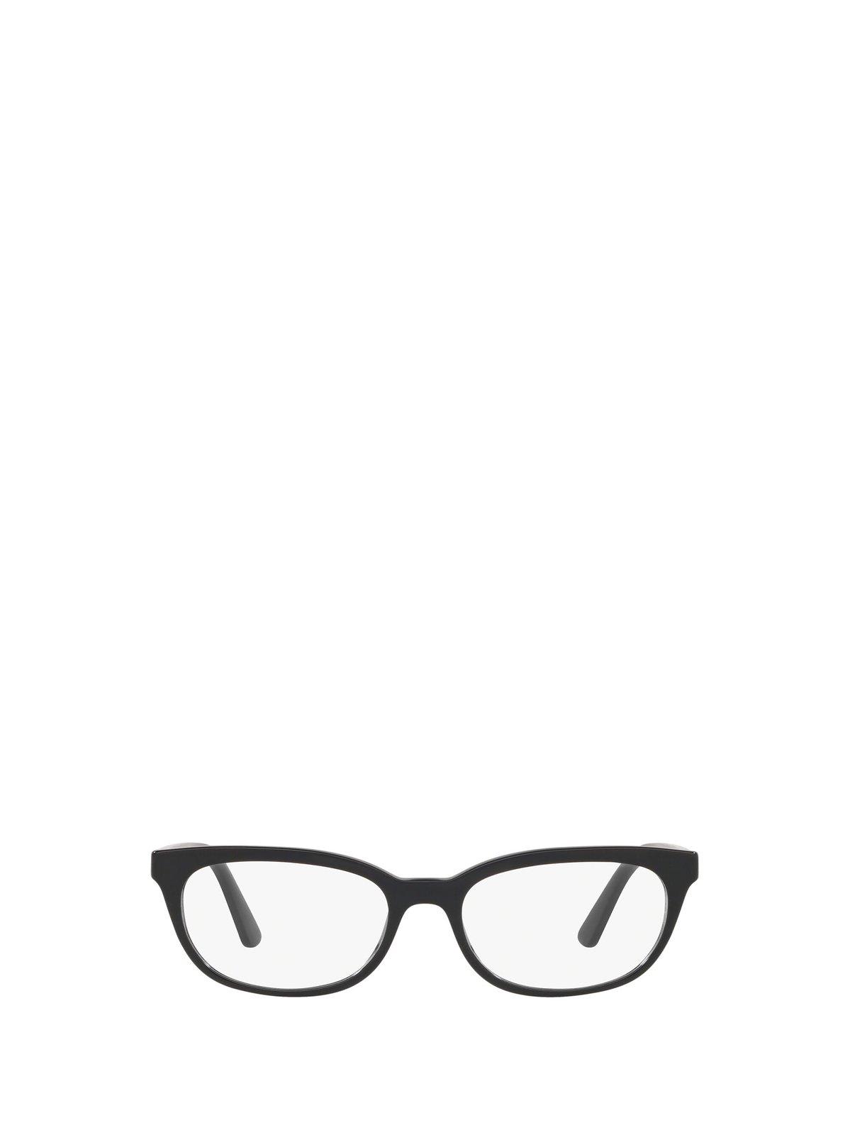 PRADA OVAL FRAME GLASSES 