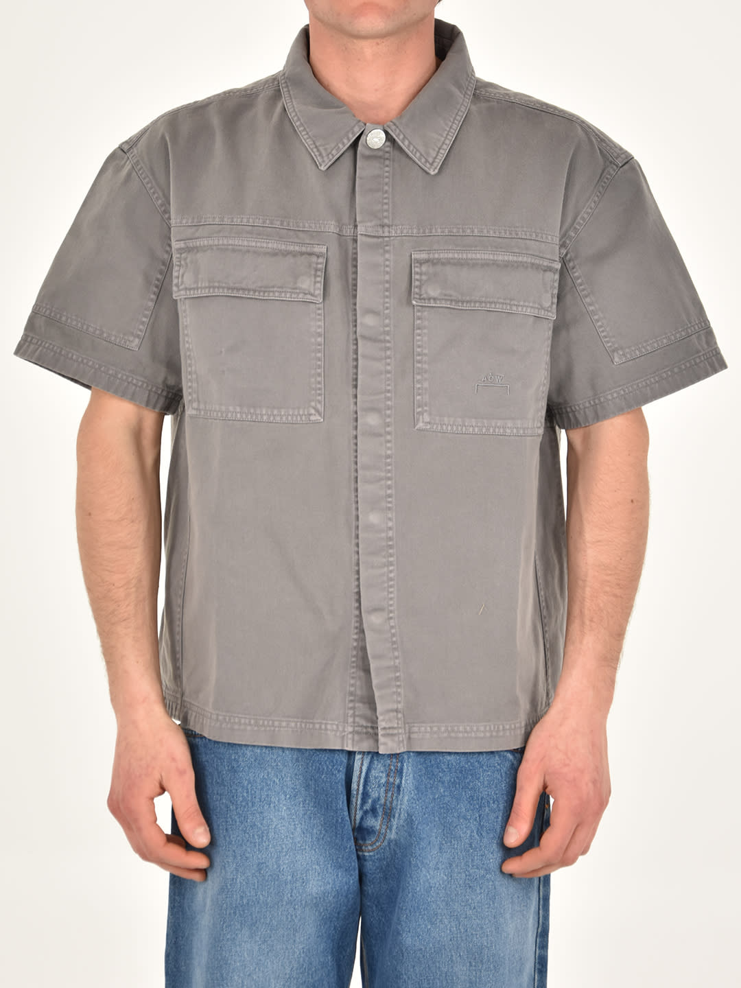 A-COLD-WALL Gray Cotton Shirt