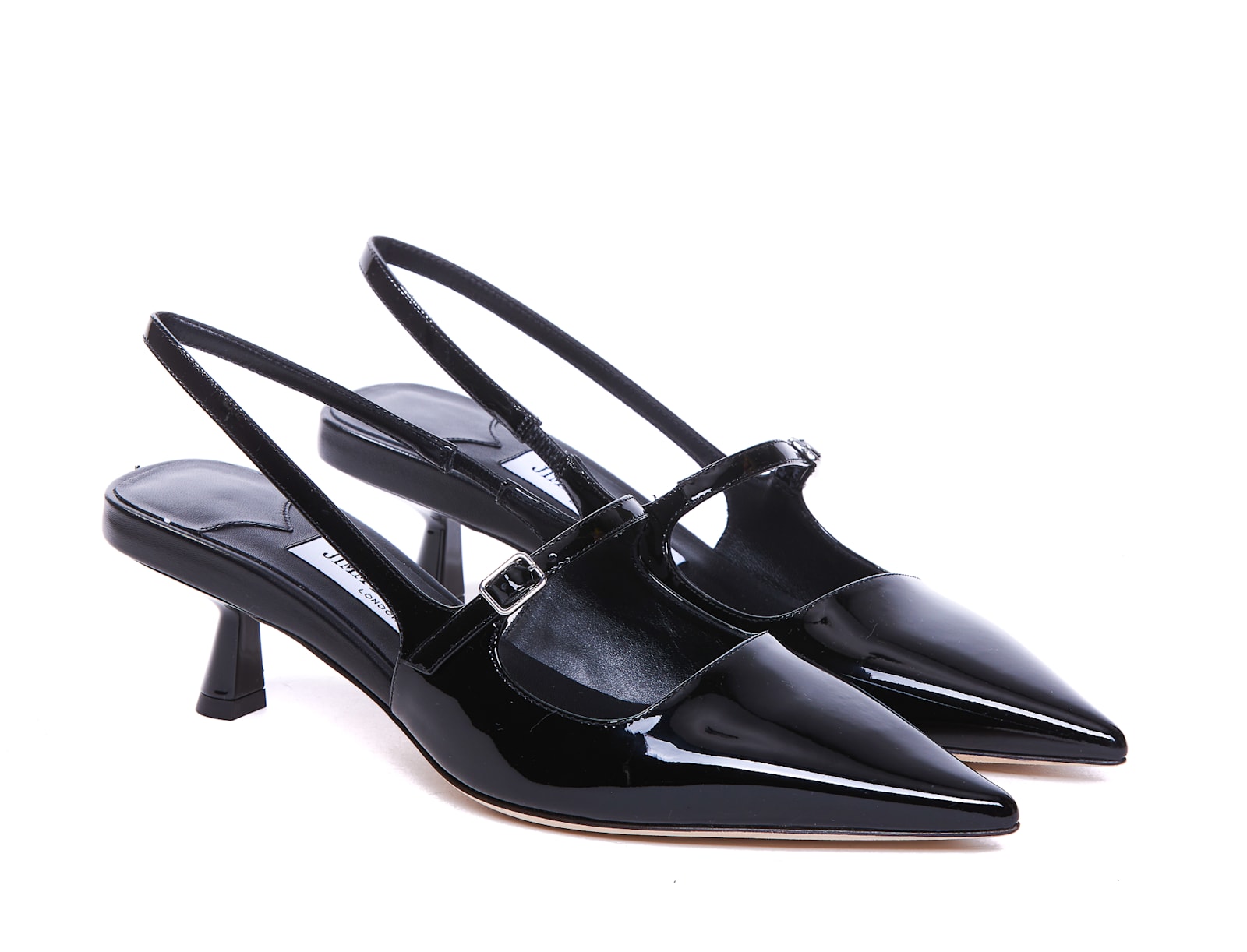 Shop Jimmy Choo Didi Slingback In Black