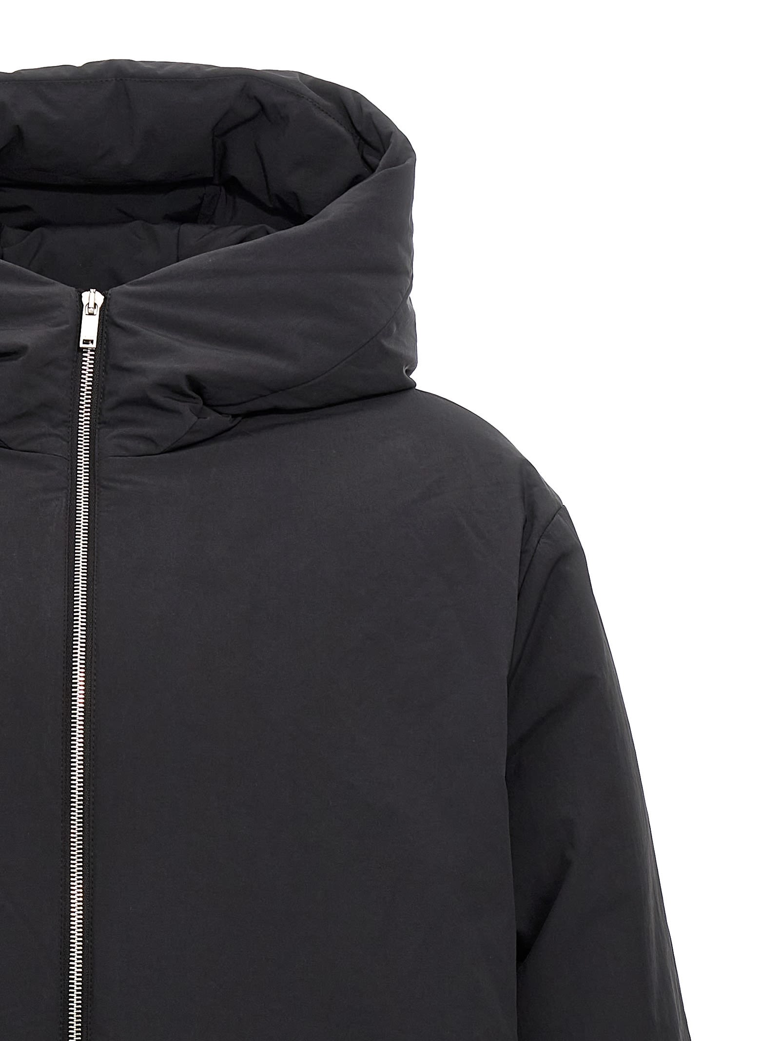 Shop Jil Sander 06 Down Jacket In Black