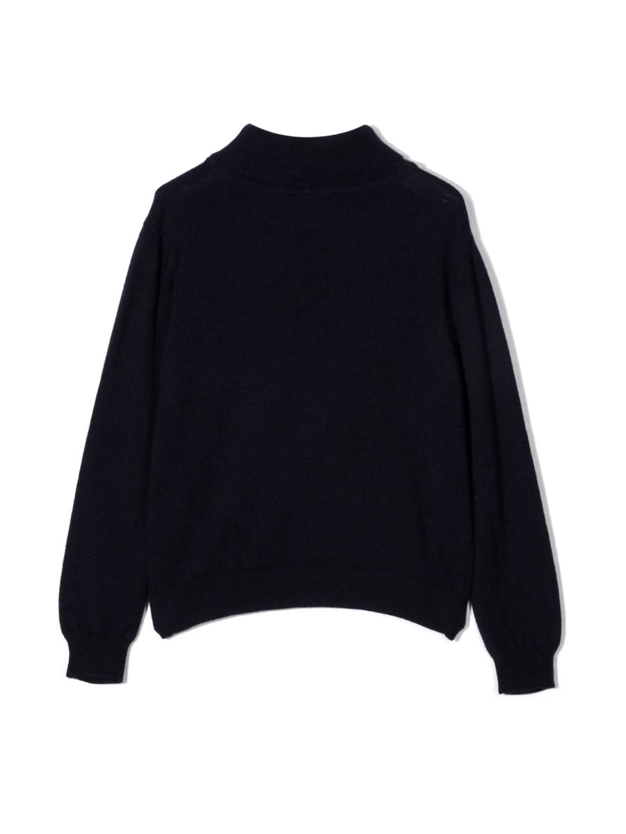 Fay Turtleneck Sweater In Blue