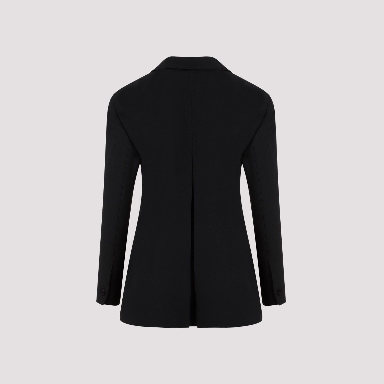 Shop Givenchy Buttoned Jacket In Black