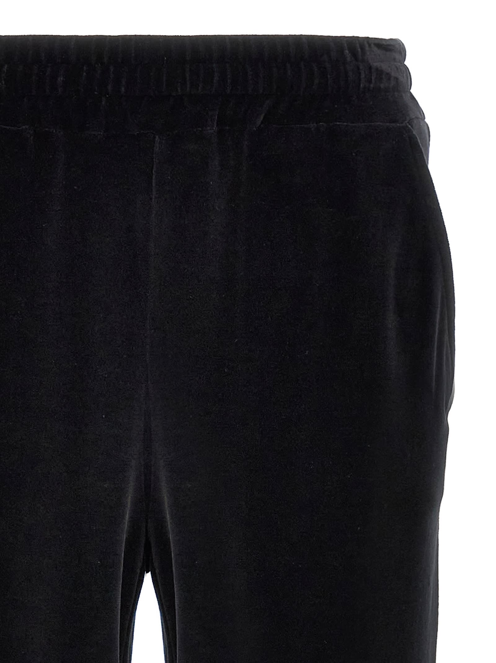 Shop Dolce & Gabbana Black Sicily Joggers