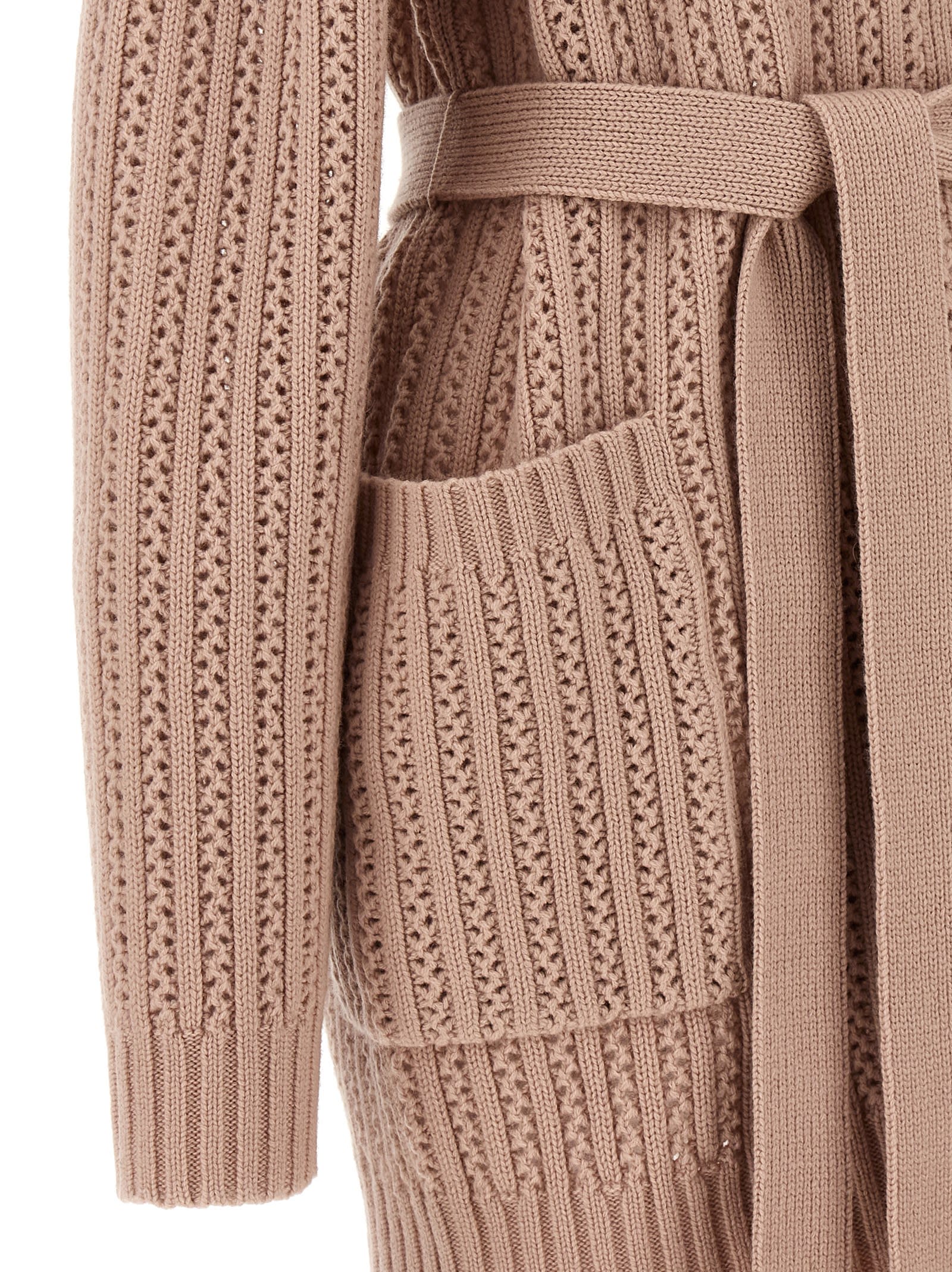 Shop Max Mara Balzac Cardigan In Pink