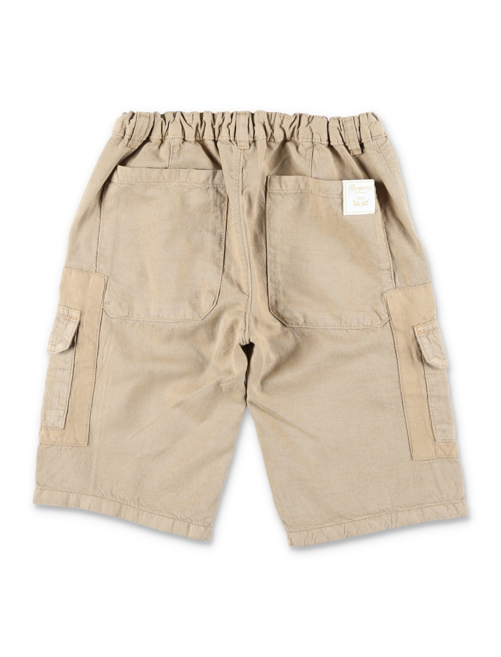 Shop Bonpoint Florent Shorts In Beige
