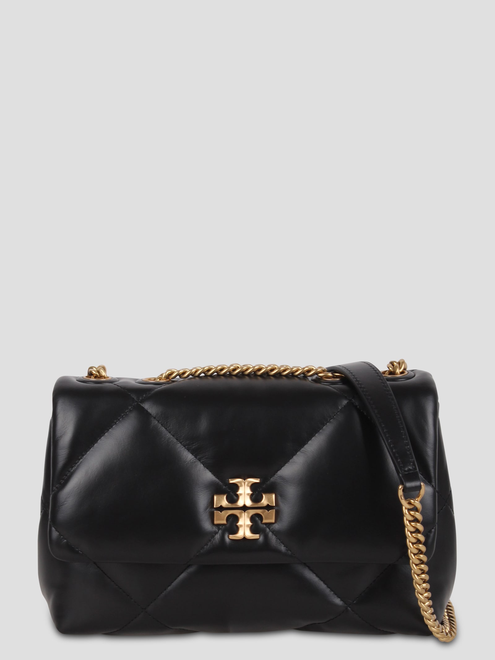 Shop Tory Burch Small Diamond-quilted Kira Shoulder Bag