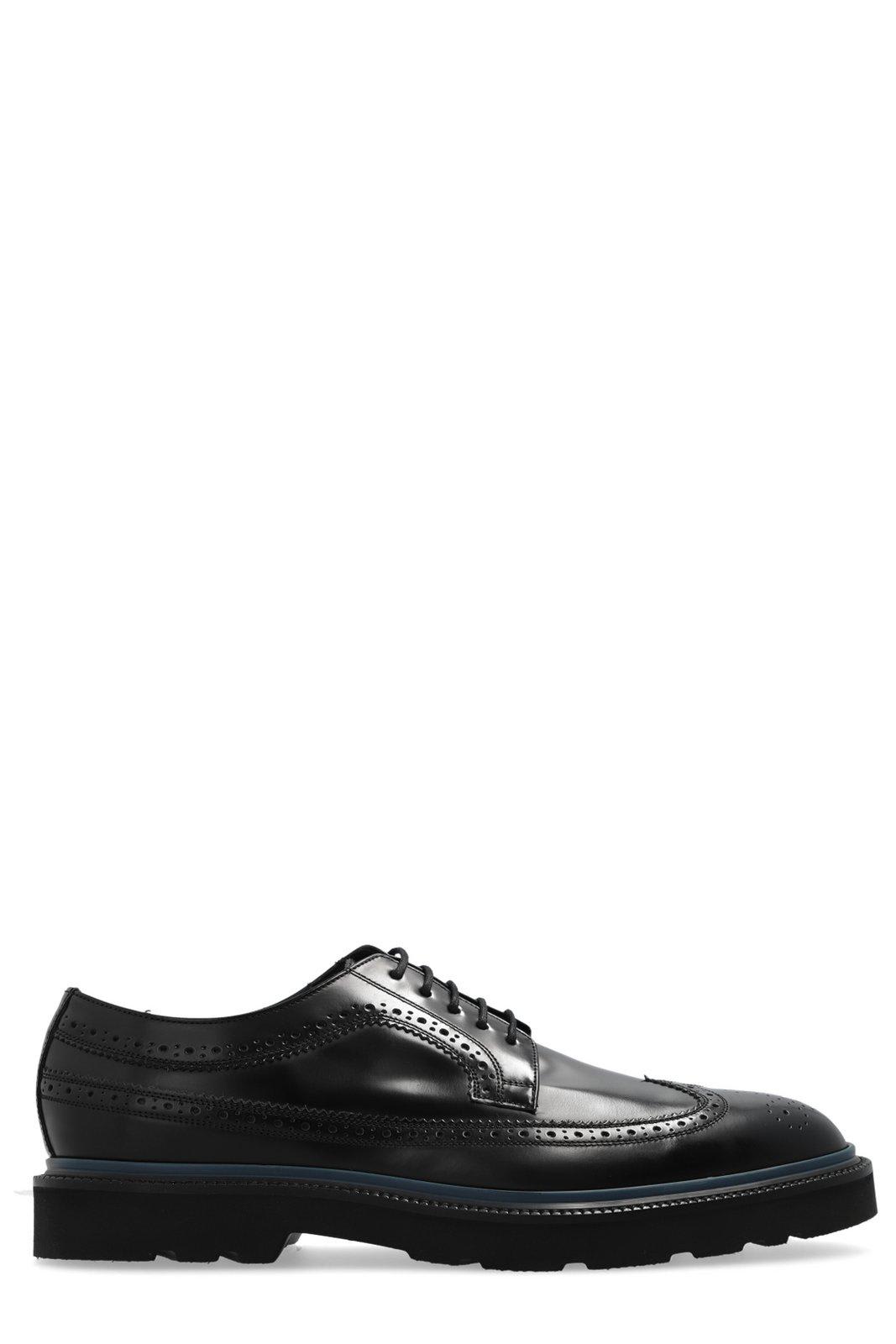 Shop Paul Smith Count Brogues In Black