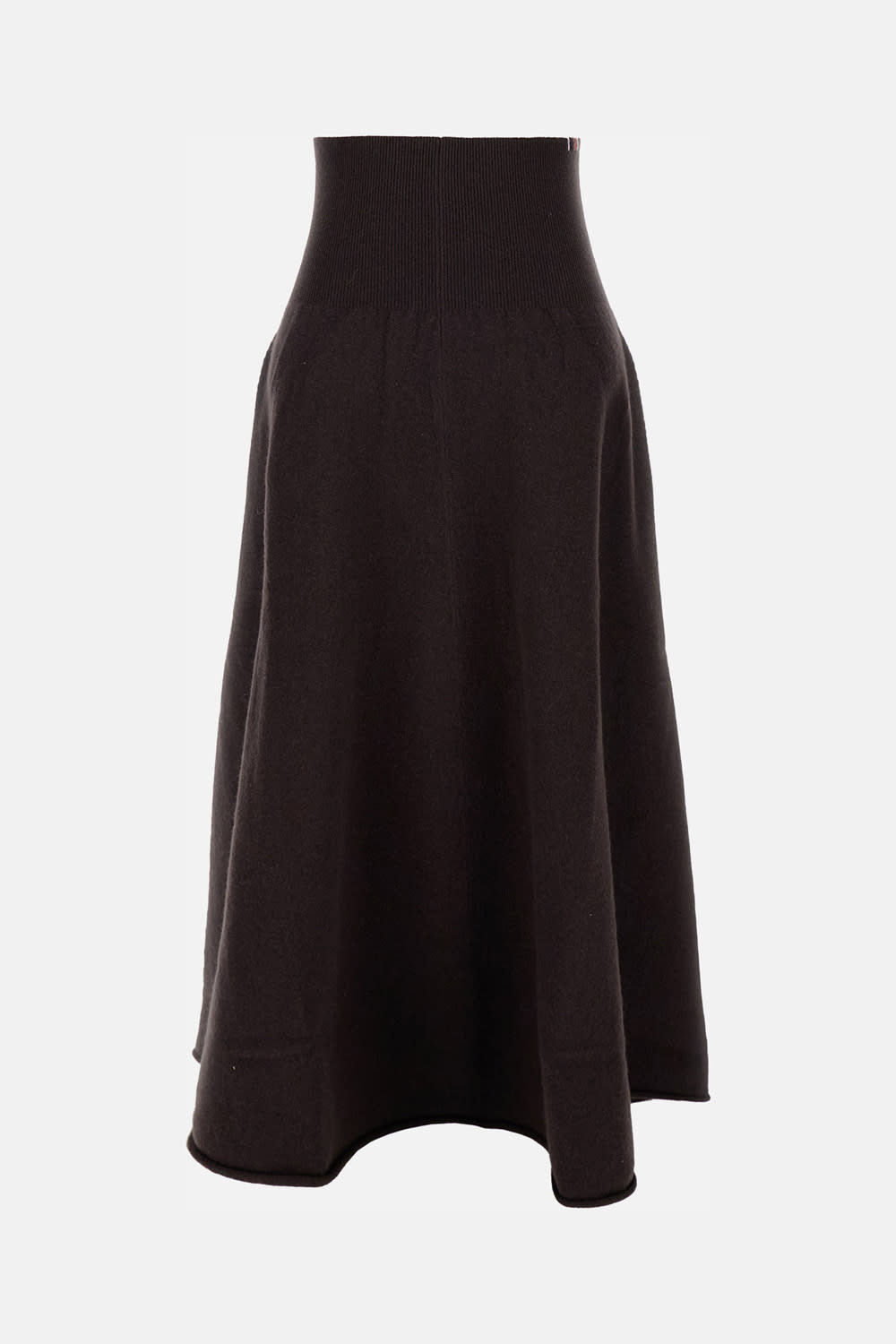 Extreme Cashmere Cashmere Midi Skirt In Brown