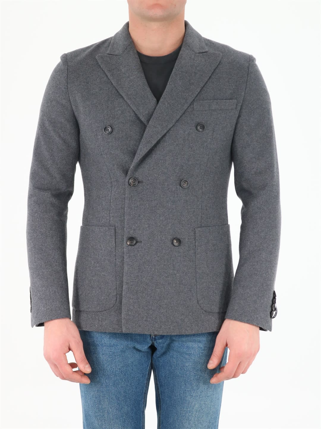 Grey Cachemire Jacket