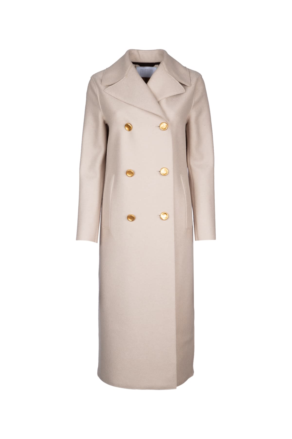 HARRIS WHARF LONDON WOMEN MILITARY COAT 