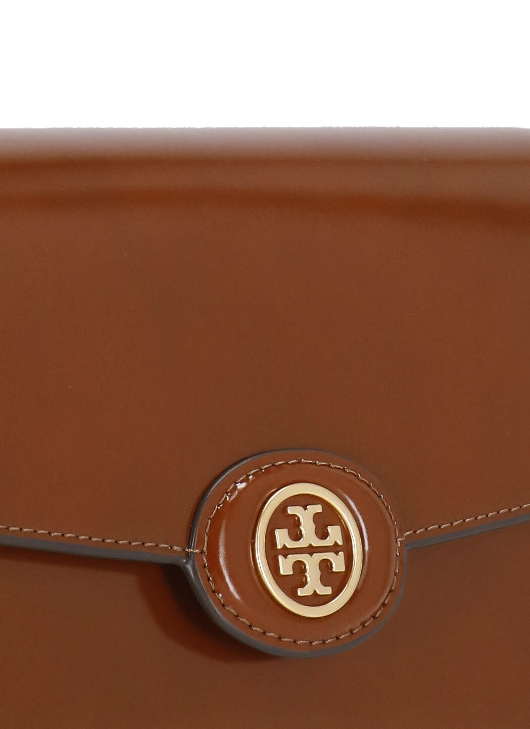 Tory Burch Robinson Shoulder Bag In Brown