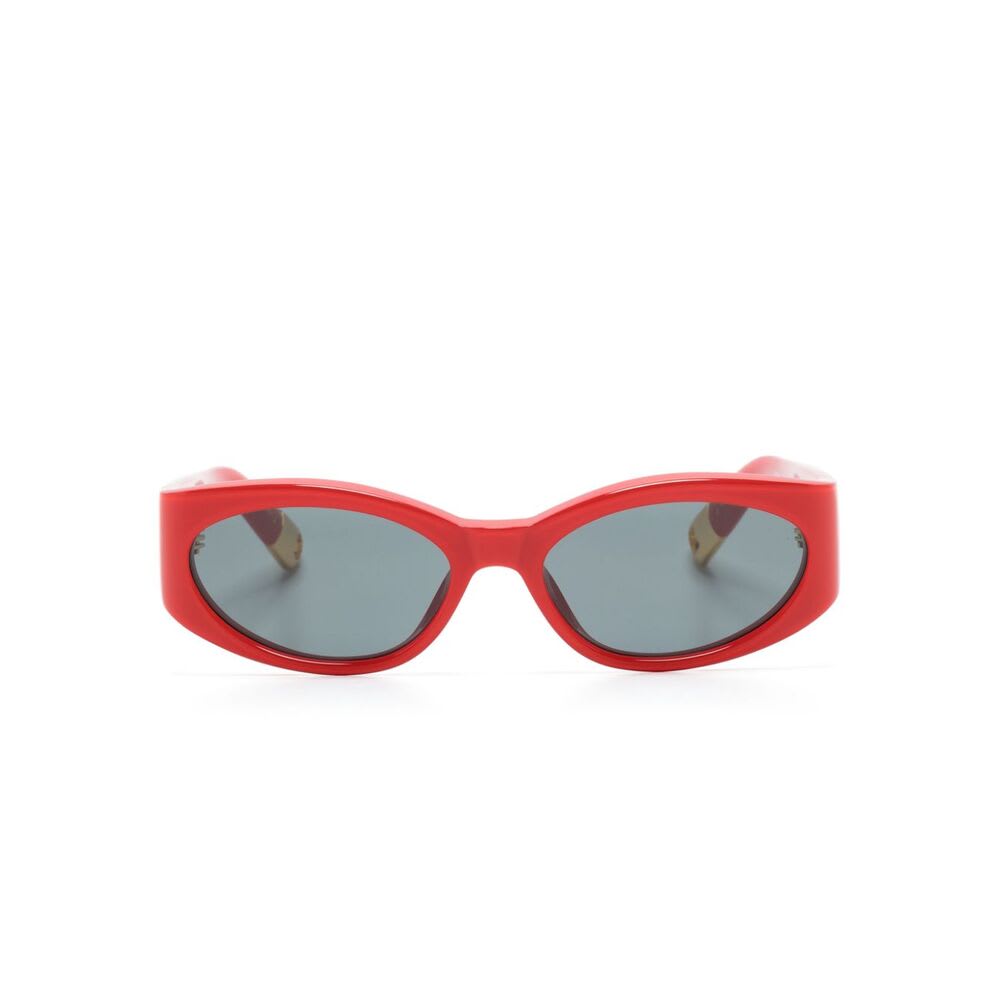 Shop Jacquemus Eyewear In Red