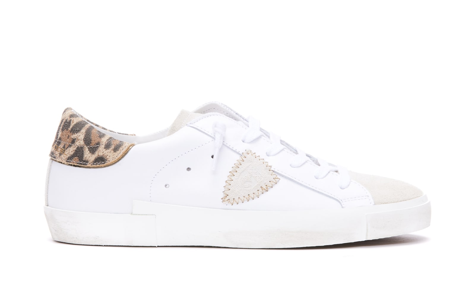 Shop Philippe Model Prsx Low Sneakers In White 2