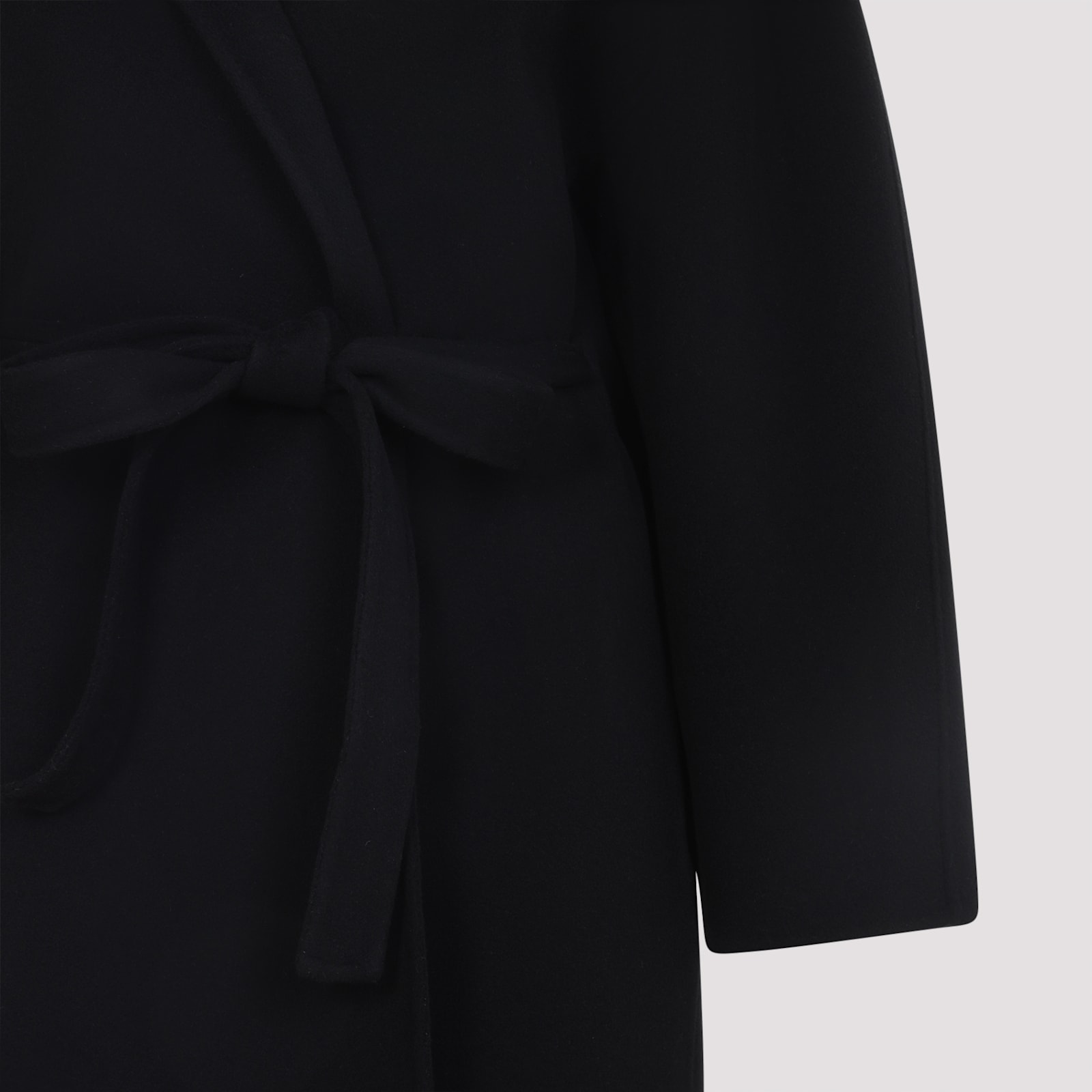 Alberta Ferretti Alberta Ferreti Double Coat In Black