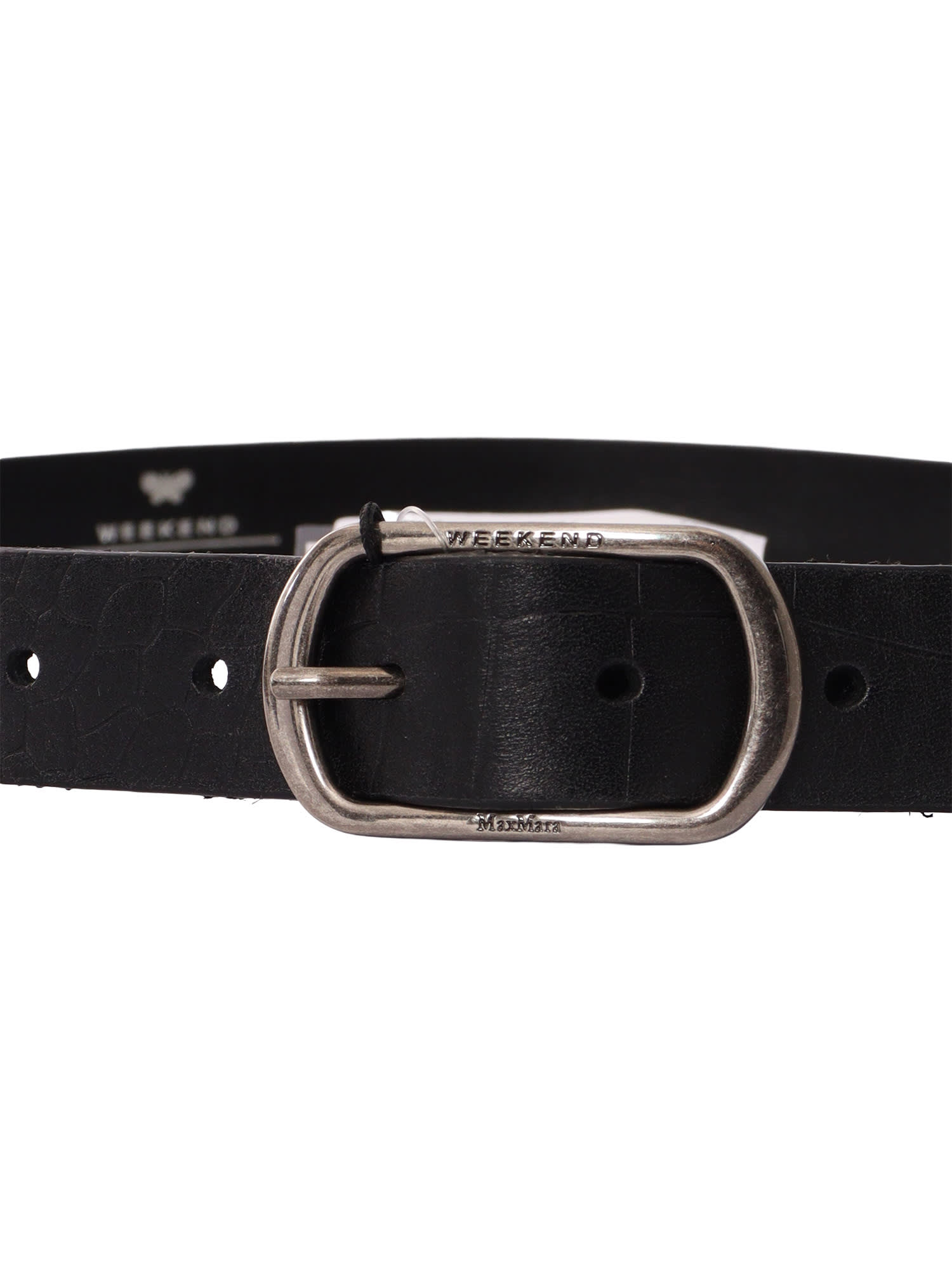 Weekend Max Mara Belt In Black