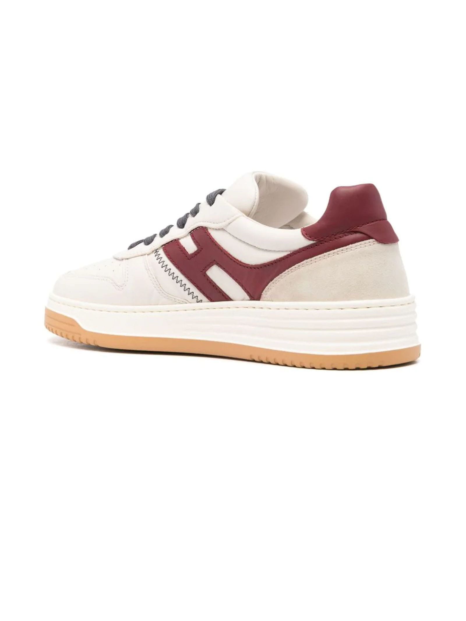 Shop Hogan Sneakers Beige