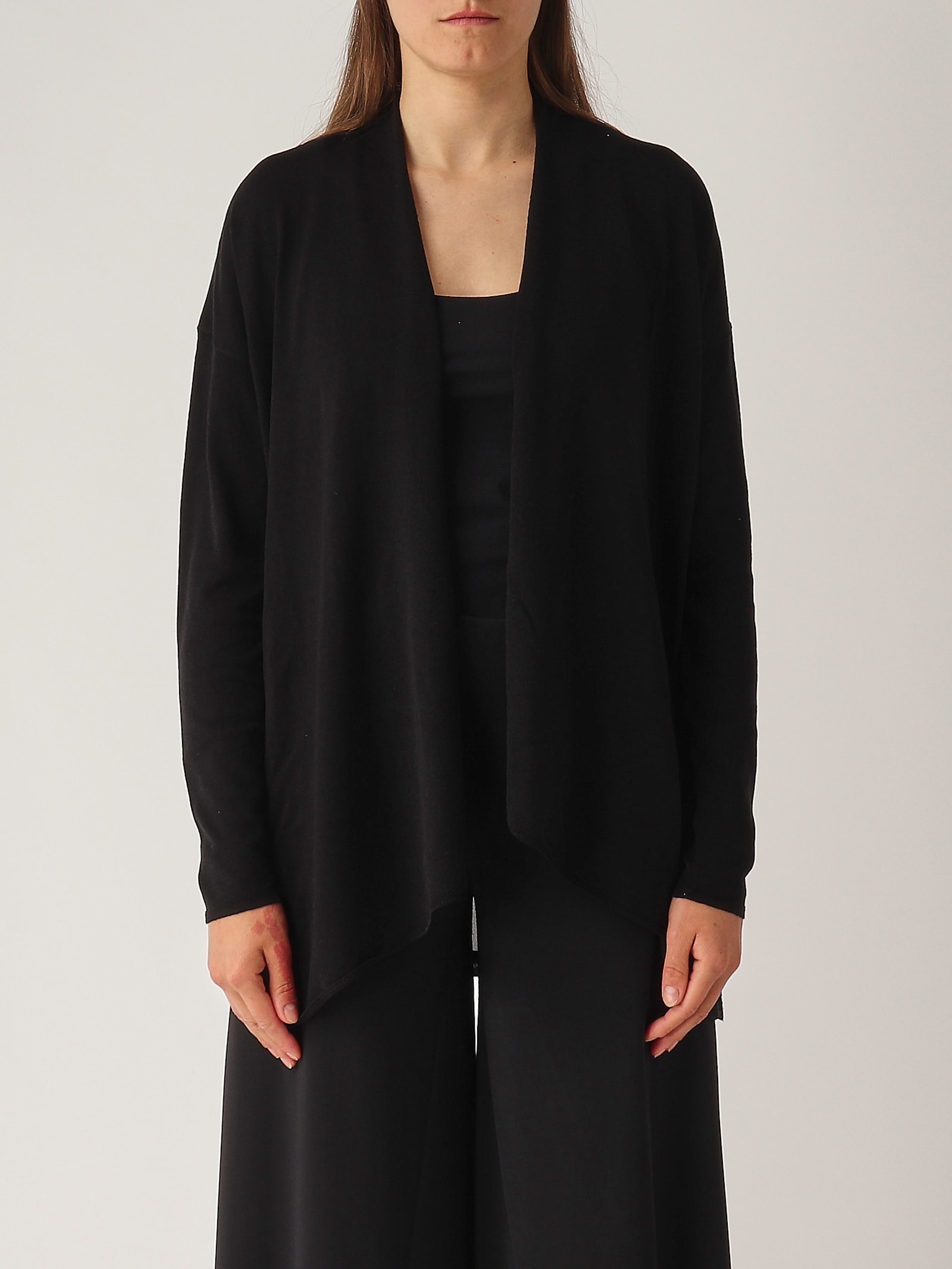 Maliparmi Seta Cardigan In Black