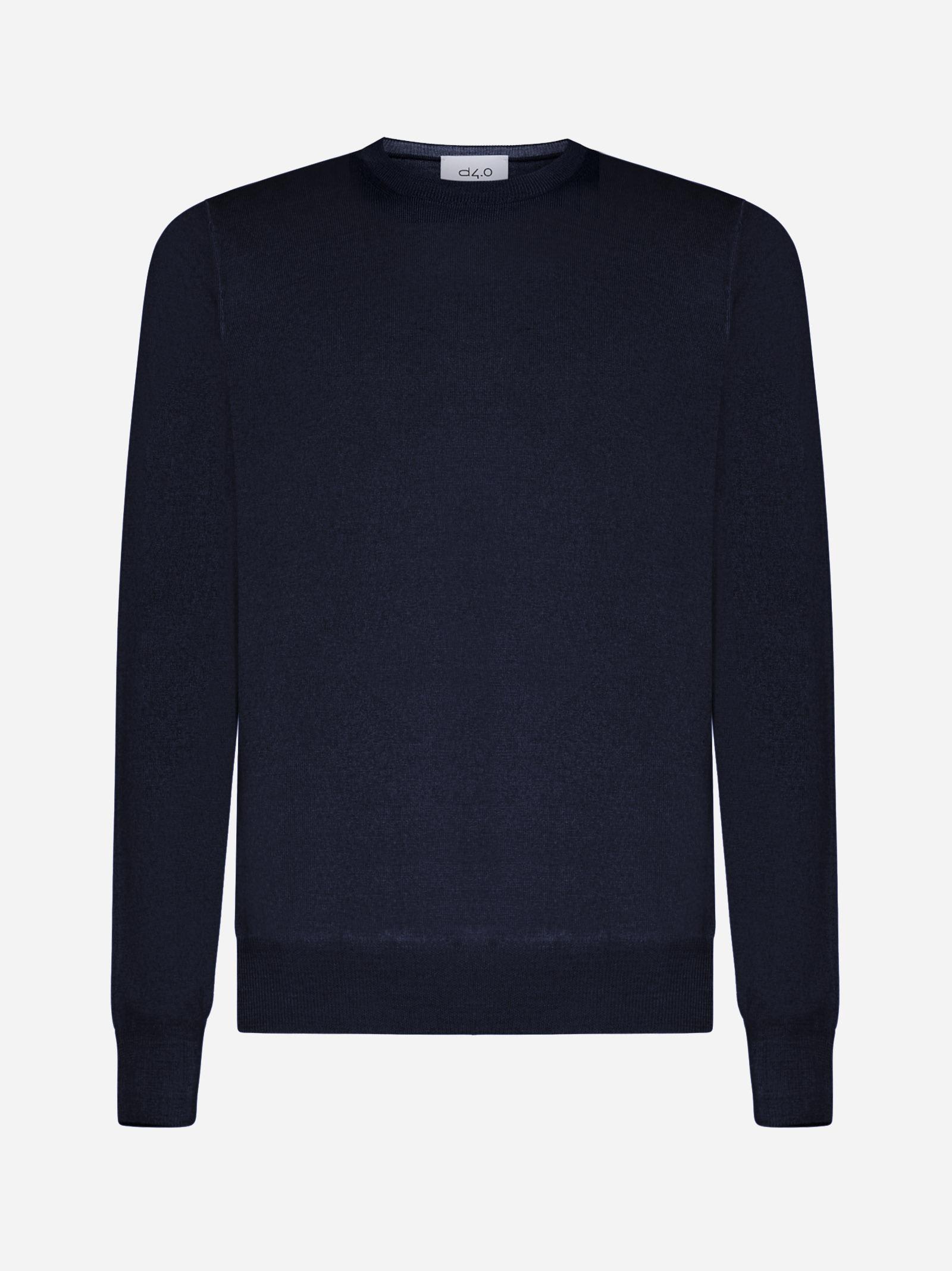 Crew Neck Wool Sweater