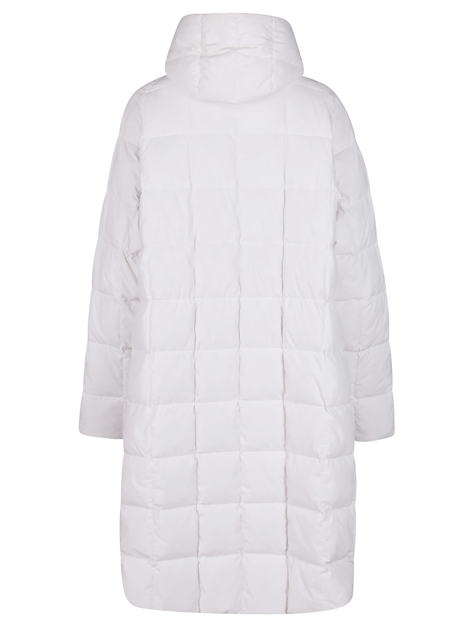 white puffer coat
