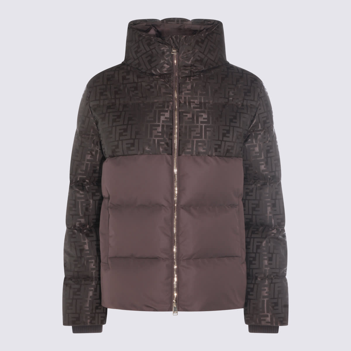 Fendi Brown Down Jacket