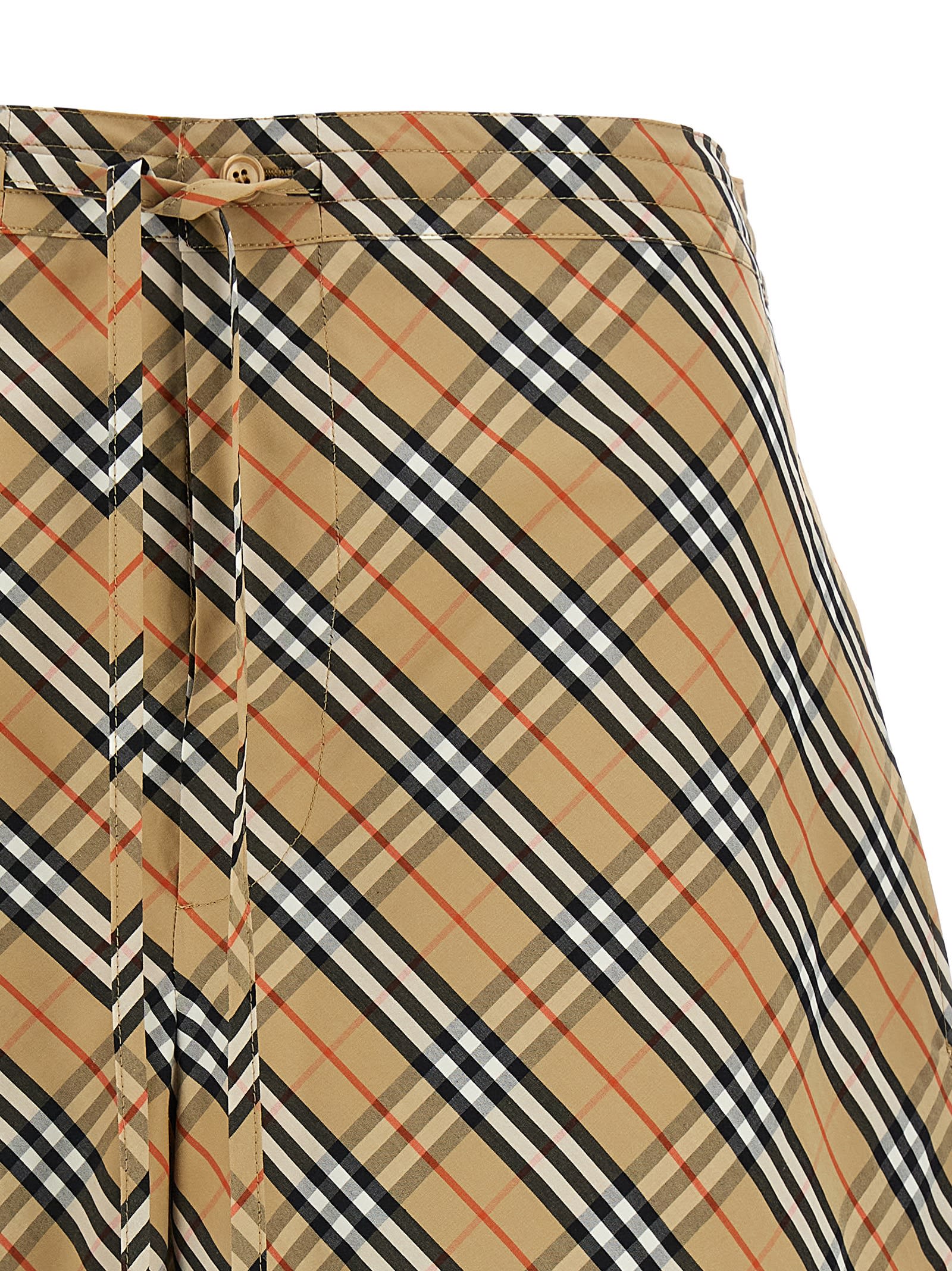 BURBERRY CHECK SHORTS