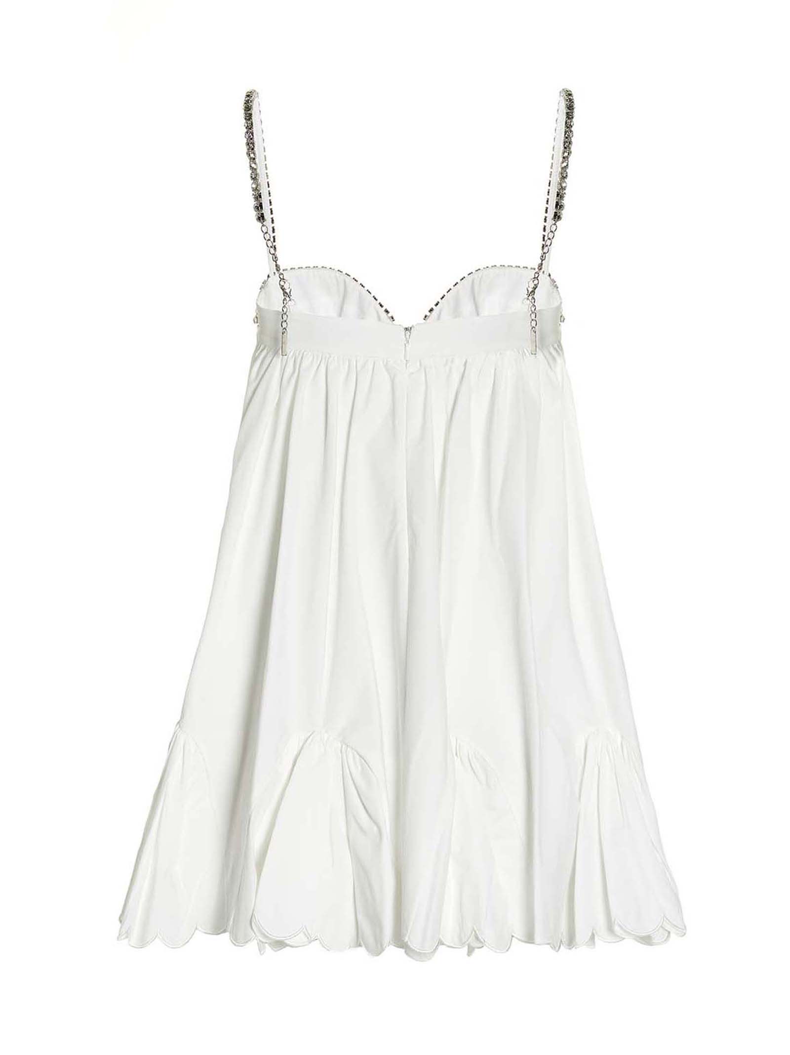 AREA SCALLOP MINIDRESS
