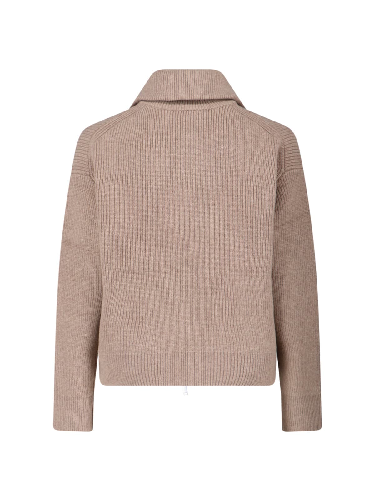 Studio Nicholson Sandos Zip Sweater In Brown