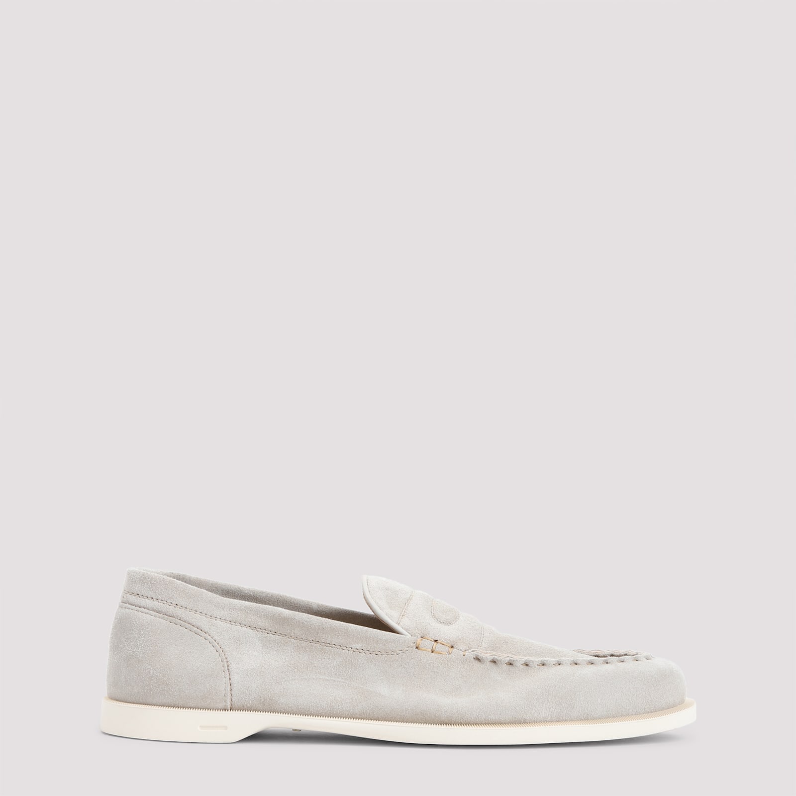 Pace Suede Oval Flexi Loafers