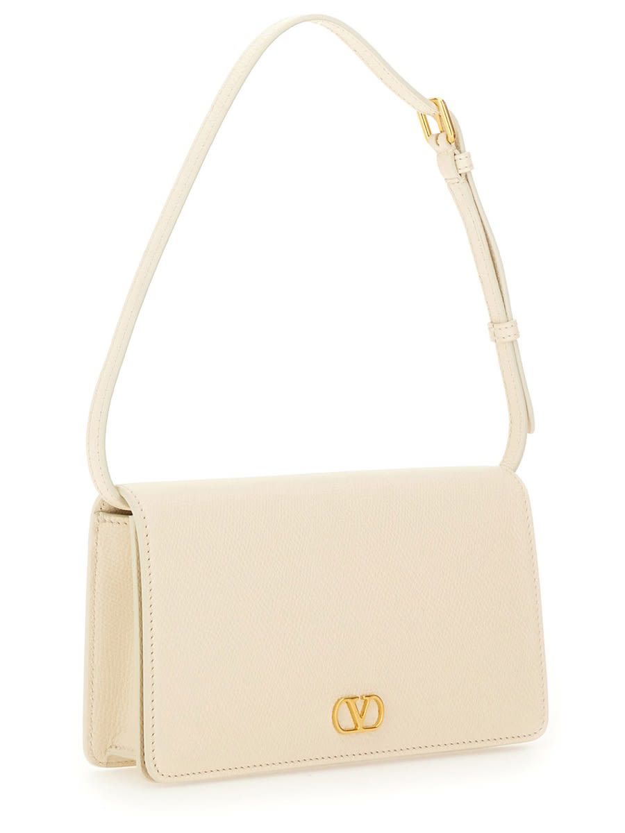 Valentino Vlogo Signature Mini Bag In White