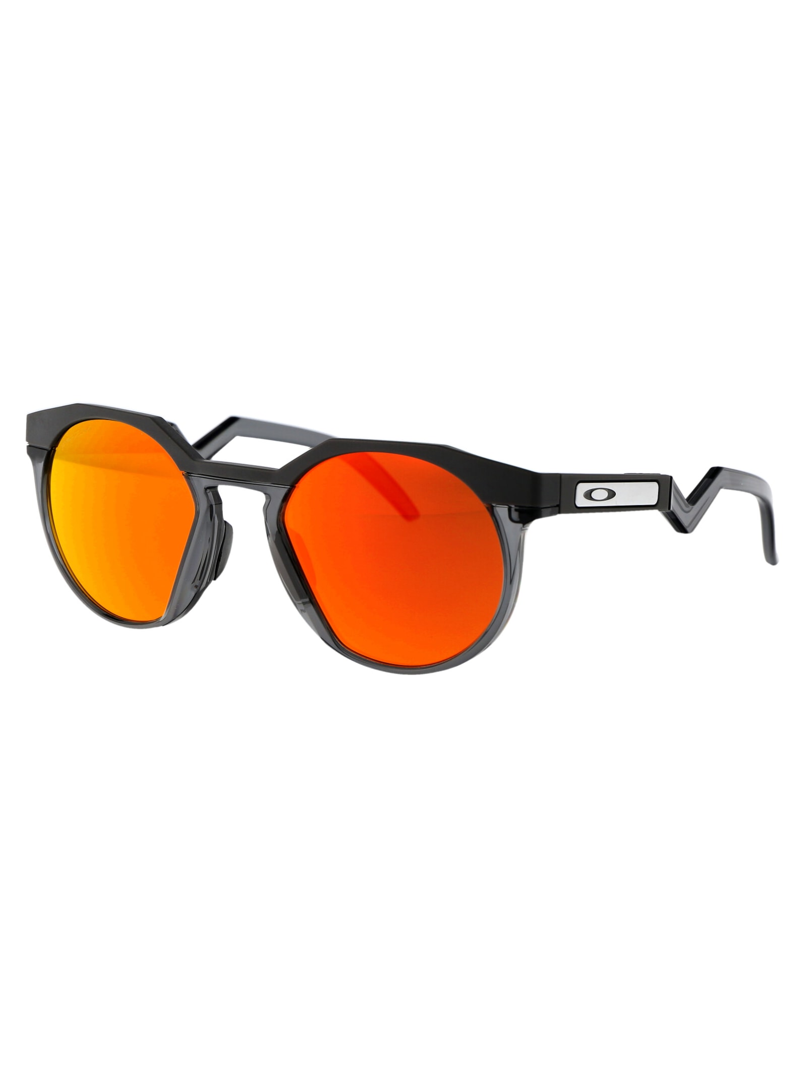 Shop Oakley Hstn Sunglasses In 924202 Matte Carbon