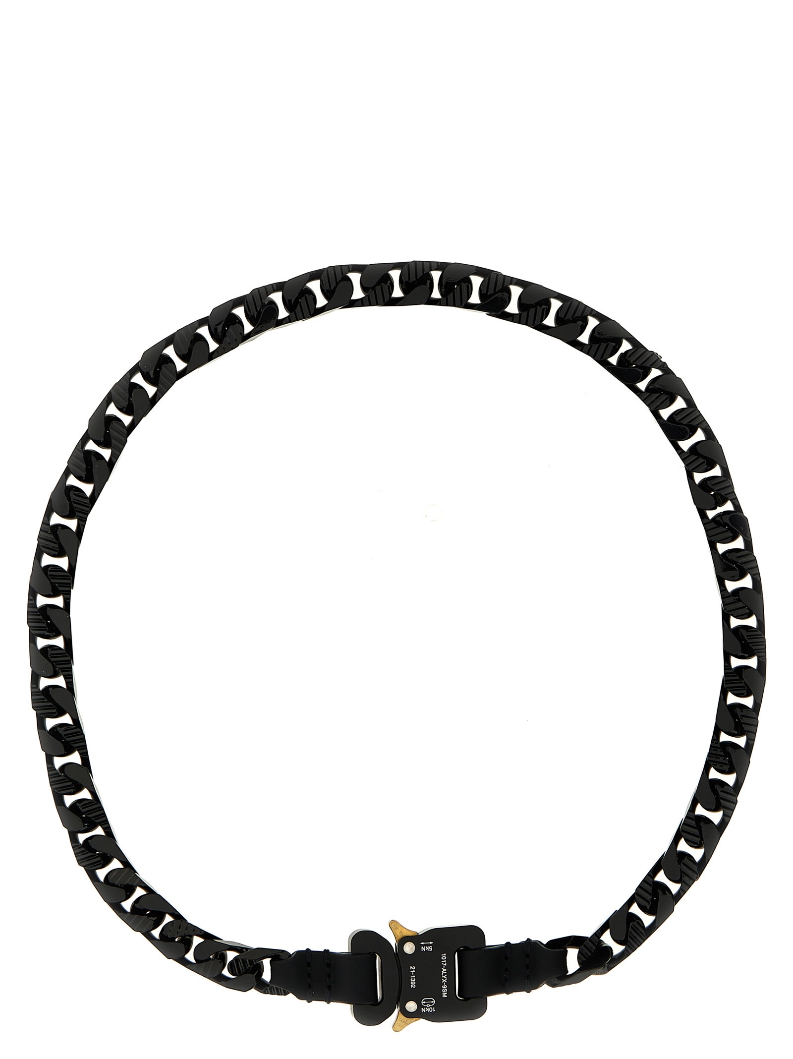 Alyx Colored Chain Necklace In Black