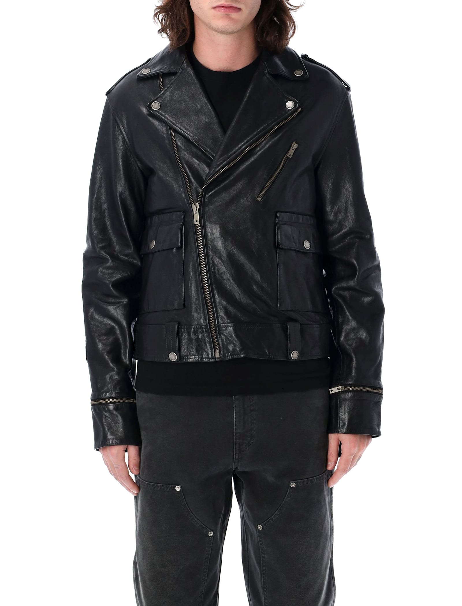 Leather Biker Jacket