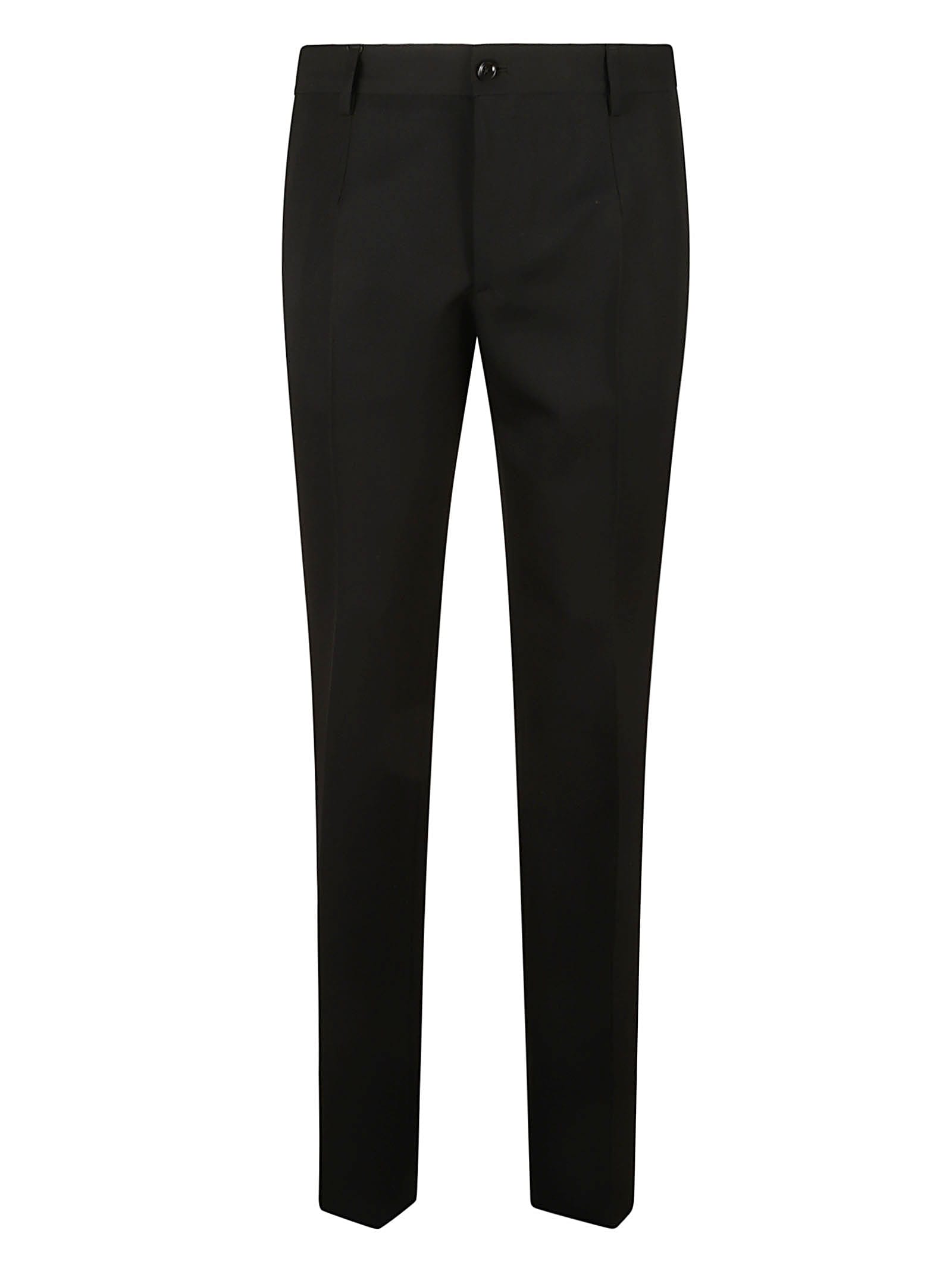 DOLCE & GABBANA FITTED BUTTONED TROUSERS