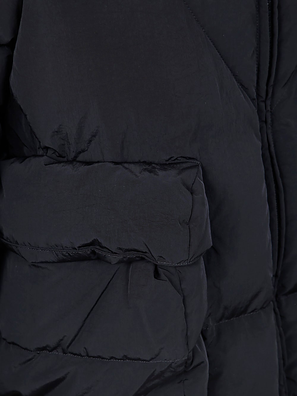 Shop Emporio Armani Down Jacket In Black