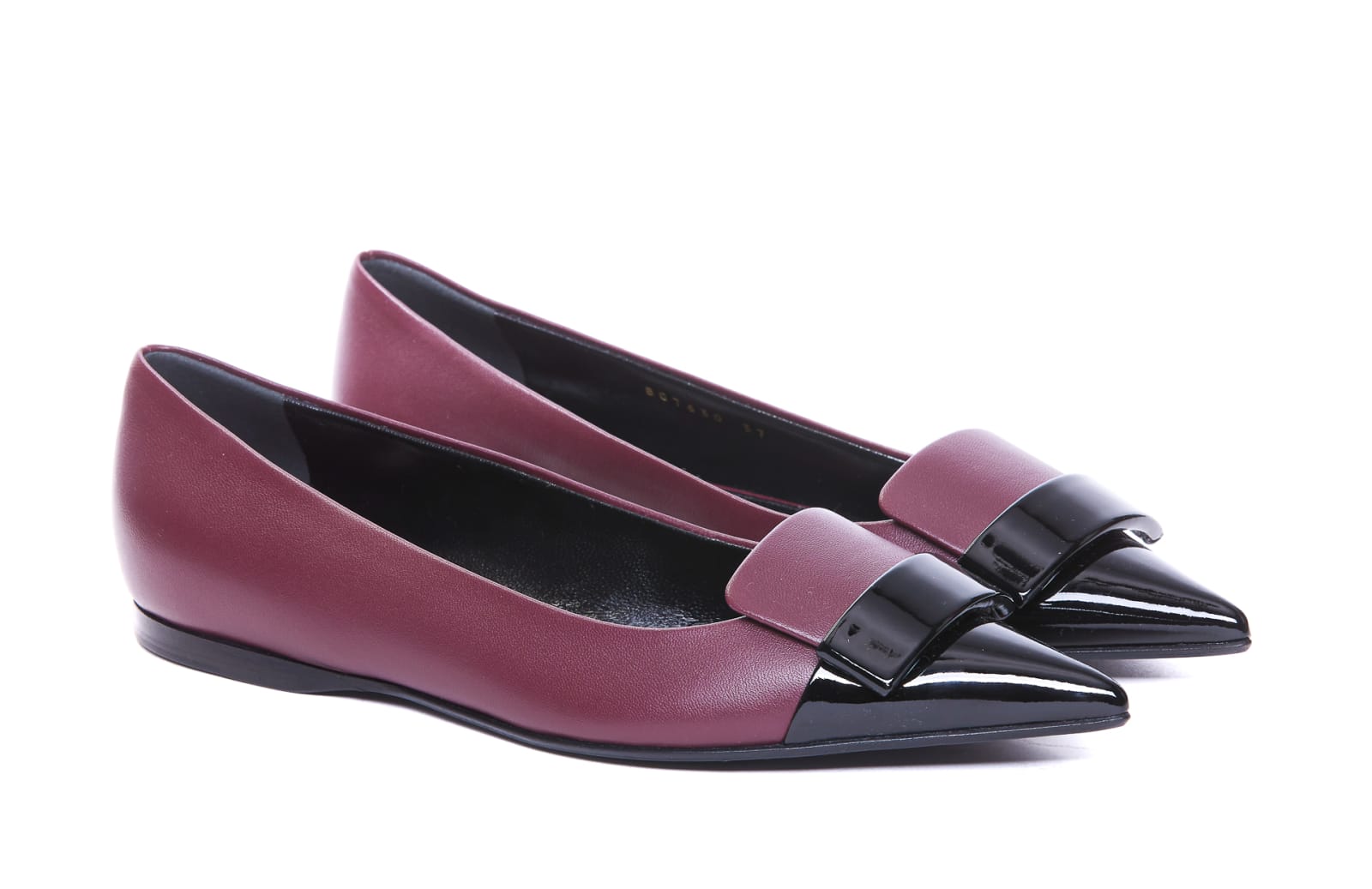 Shop Sergio Rossi Ballets In Purple