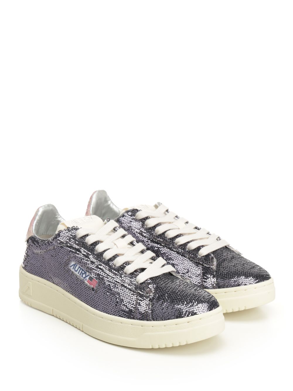 Autry Dallas Low Sparkling Sneakers In Multi