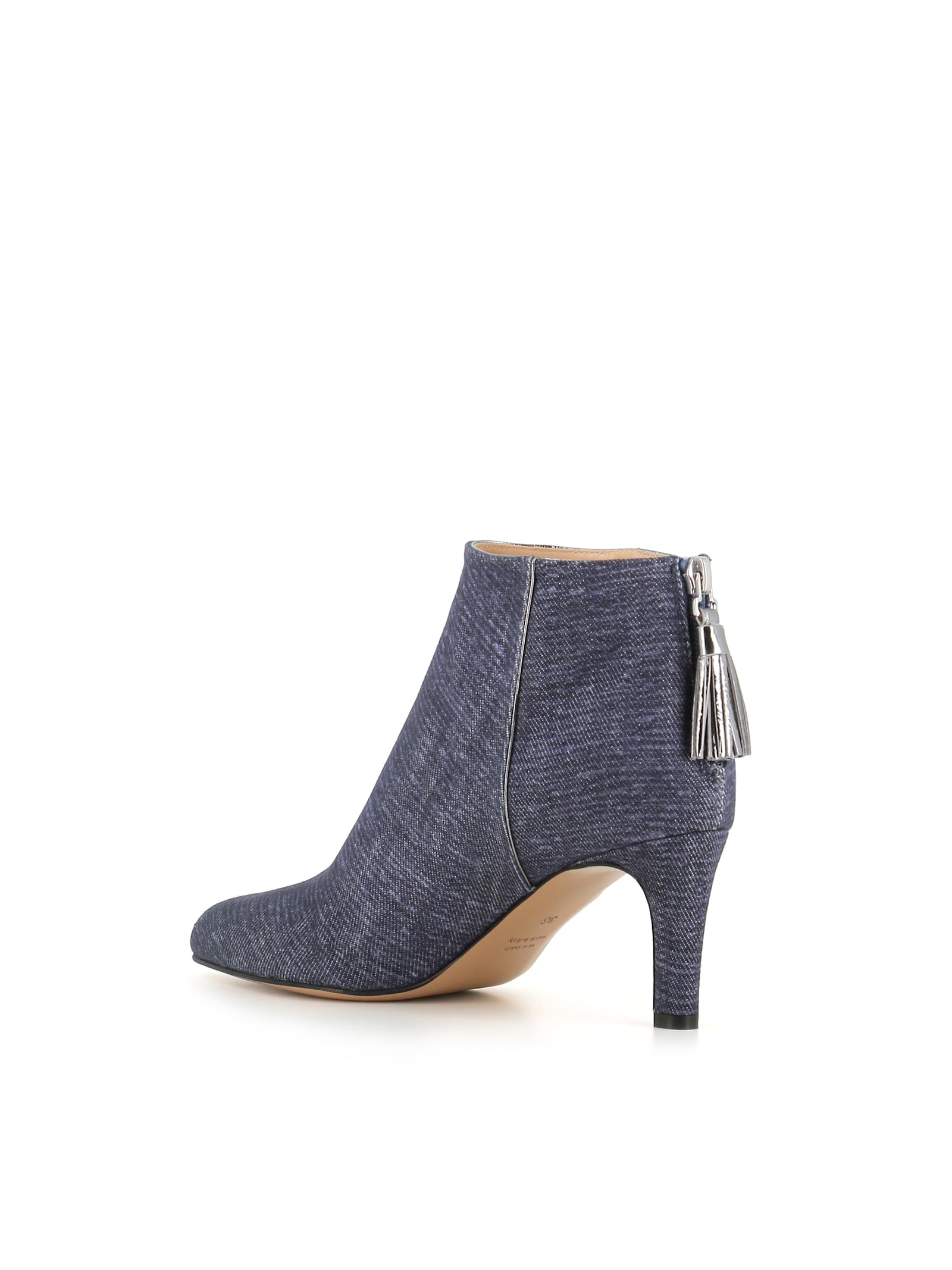 Antonio Barbato Ankle Boot In Jeans