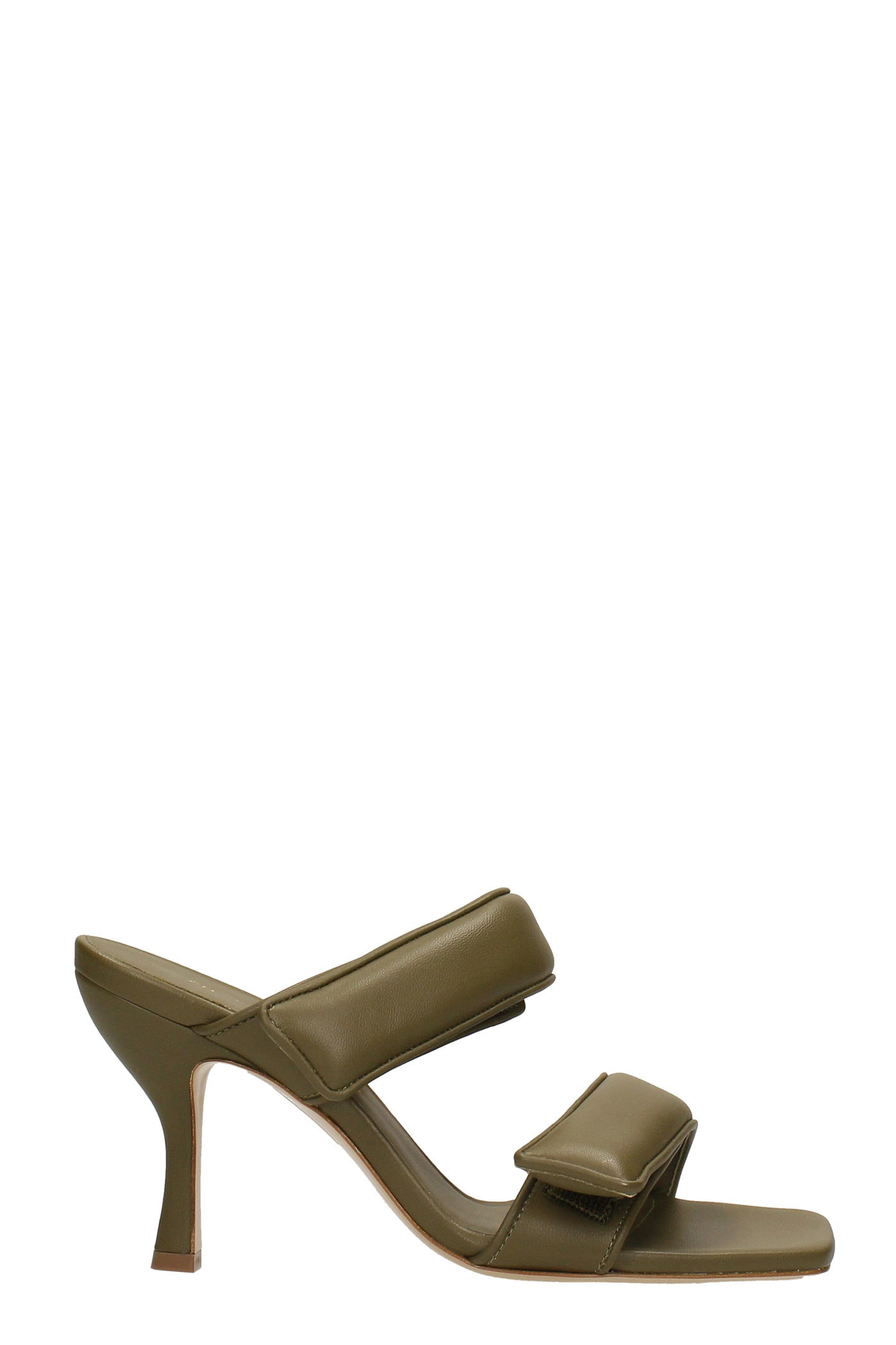 Gia X Pernille Teisbaek Perni 03 Sandals In Green Leather