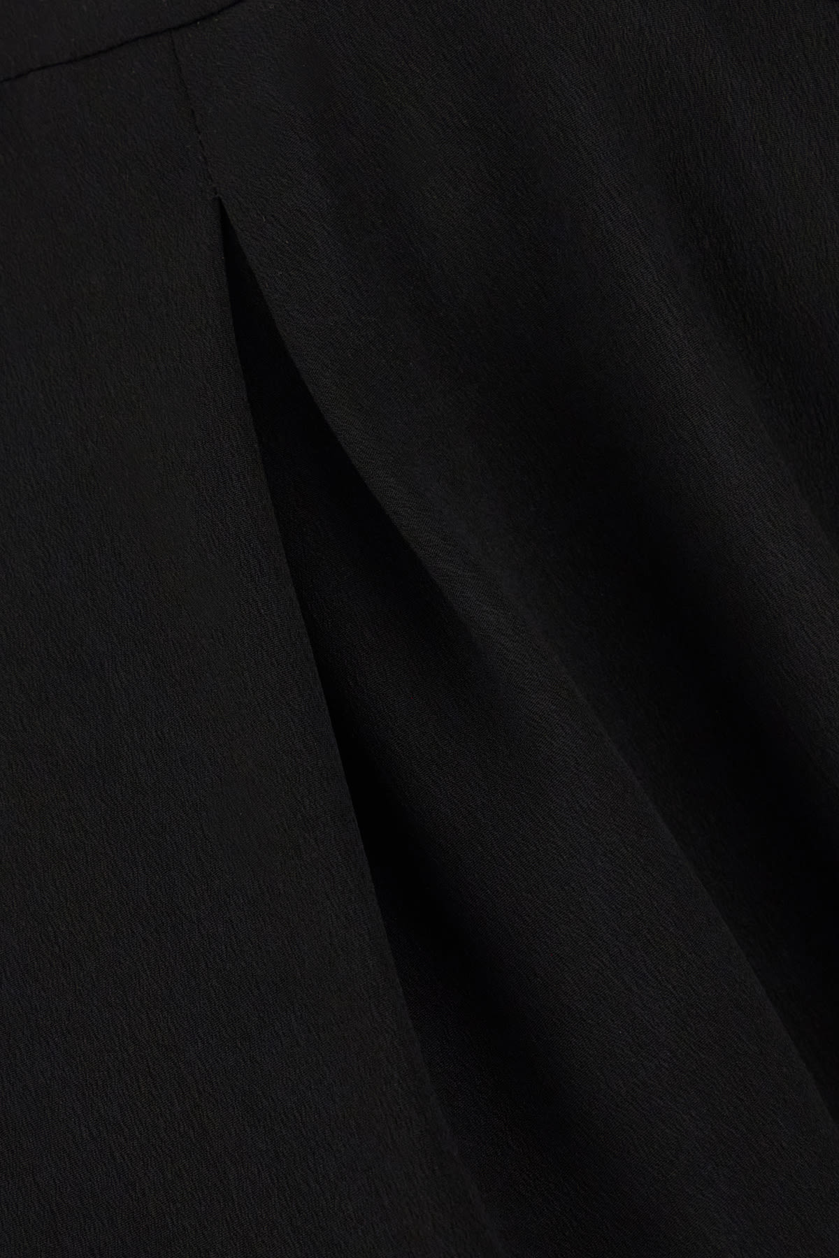 GENNY BLACK POLYESTER BLOUSE