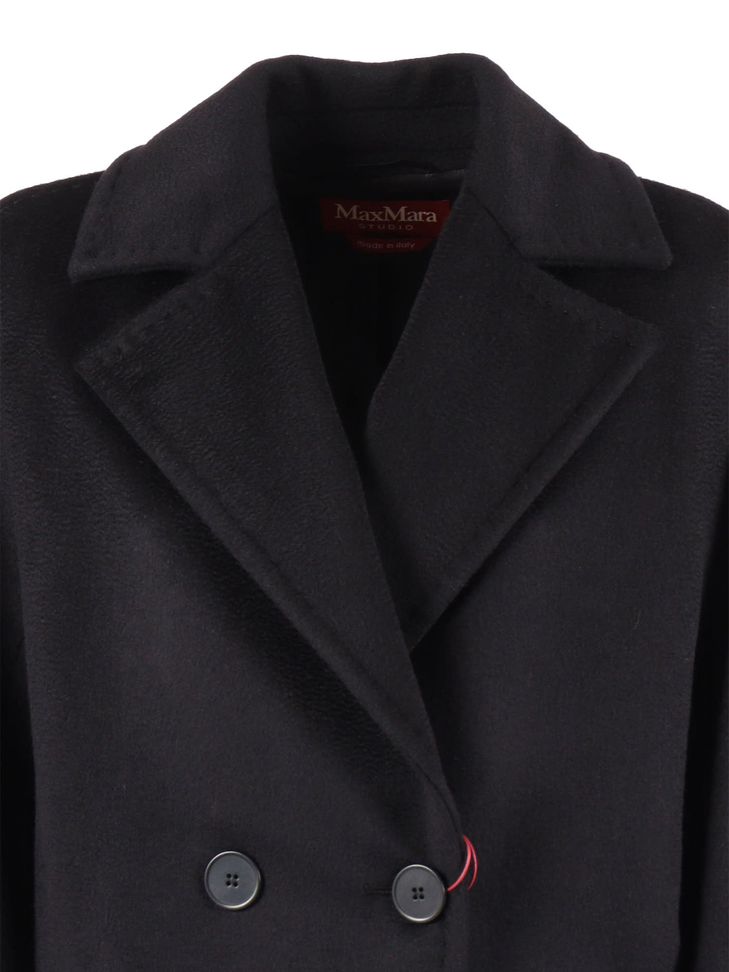 Max Mara Coat In Black