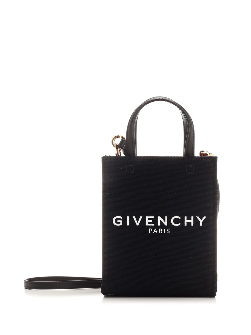 Shop Givenchy G-tote Mini Hand Bag In Black