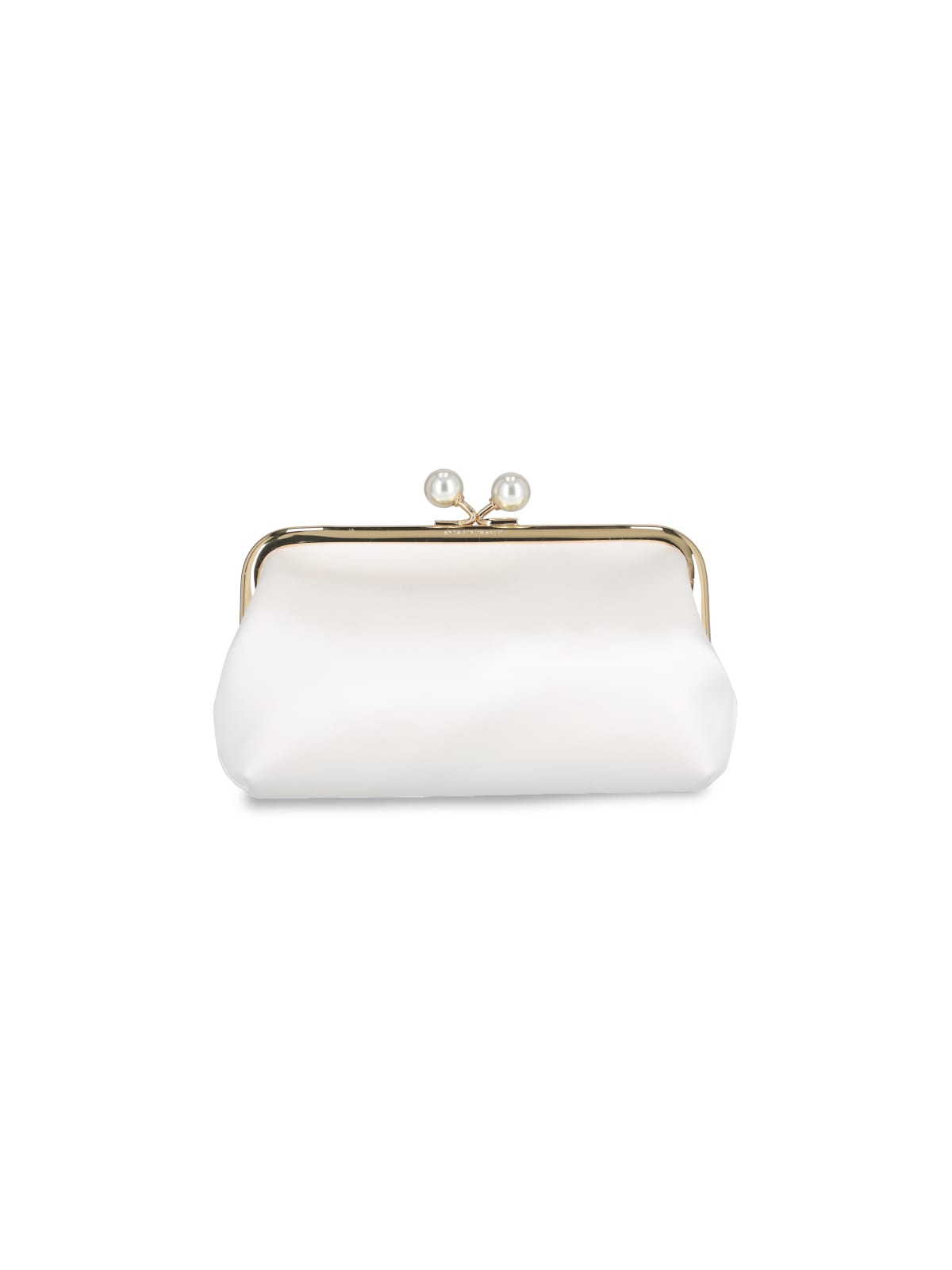 Shop Anya Hindmarch Perls Maud Pouch In White