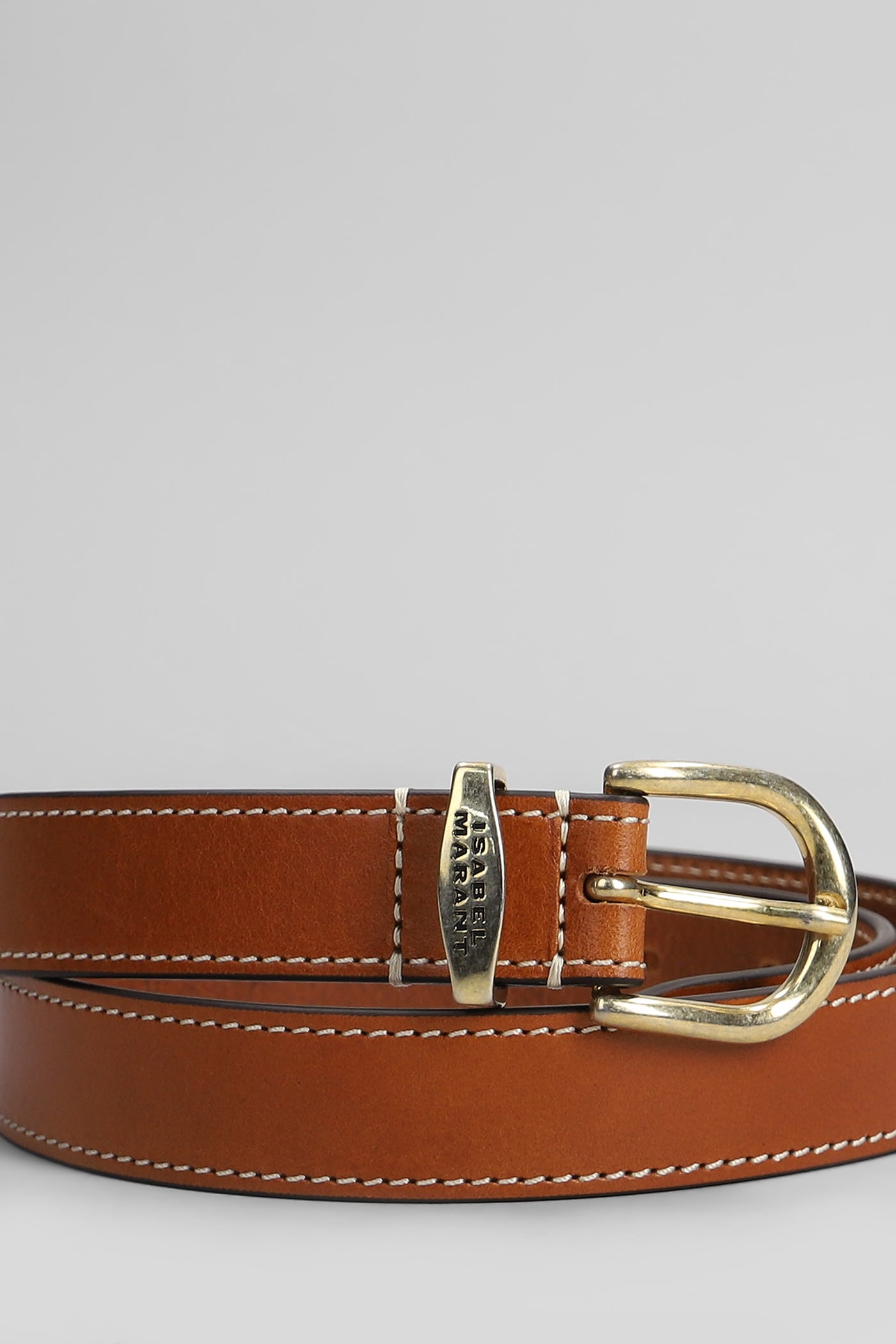 Isabel Marant Zadd Belts In Leather Color Leather In Multi