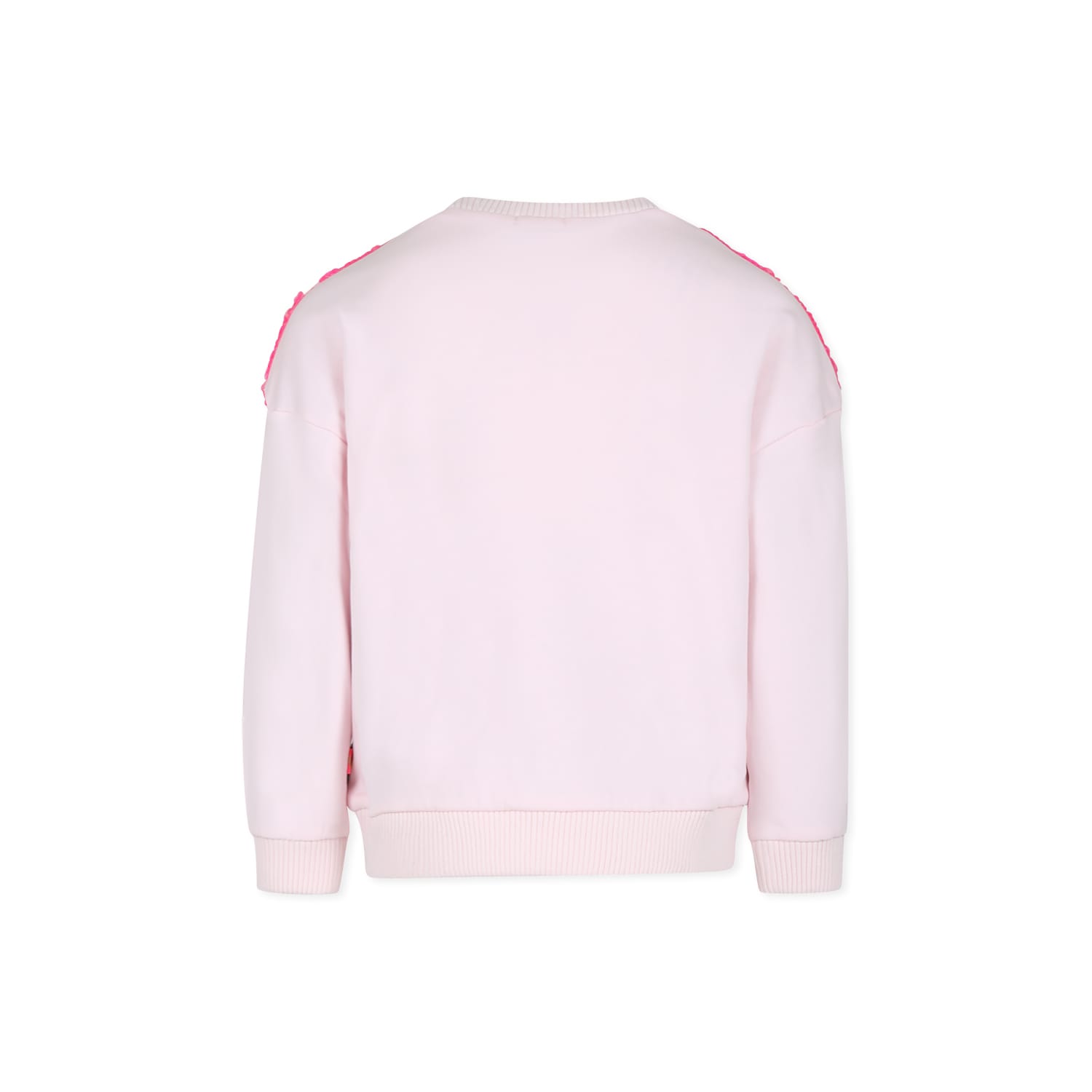 Shop Billieblush Pink Sweatshirt For Girl With Sequins