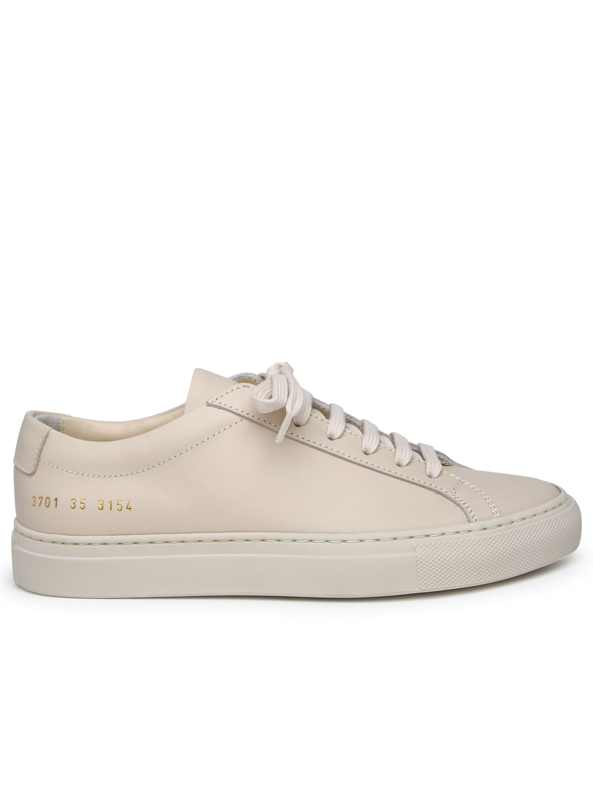 Shop Common Projects Achilles Ivory Leather Sneakers In Avorio