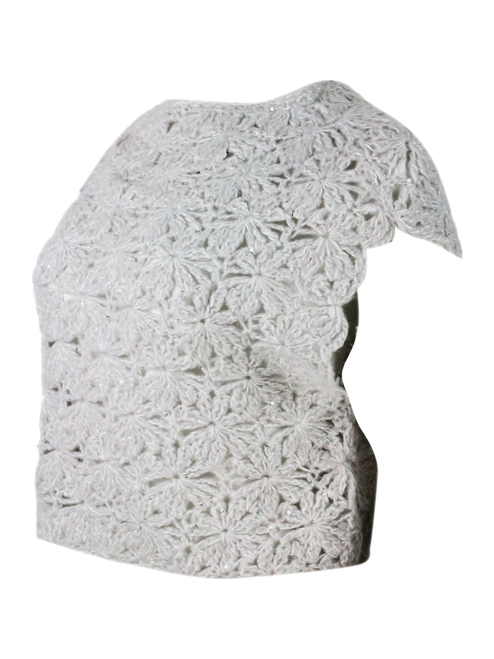 Shop Antonelli Sweater In Perla