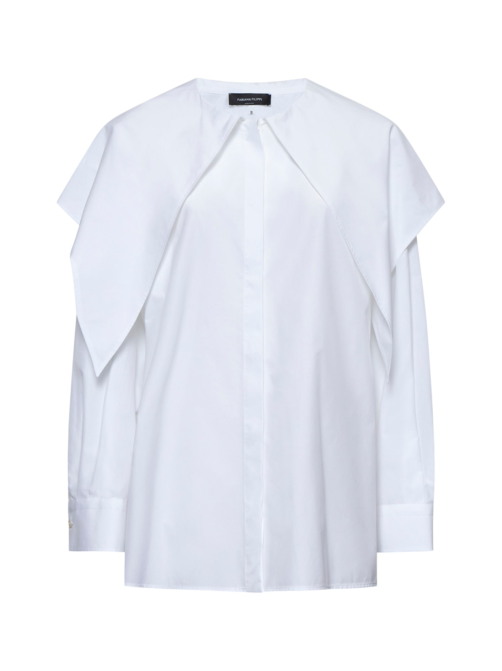 Shop Fabiana Filippi Shirt In White