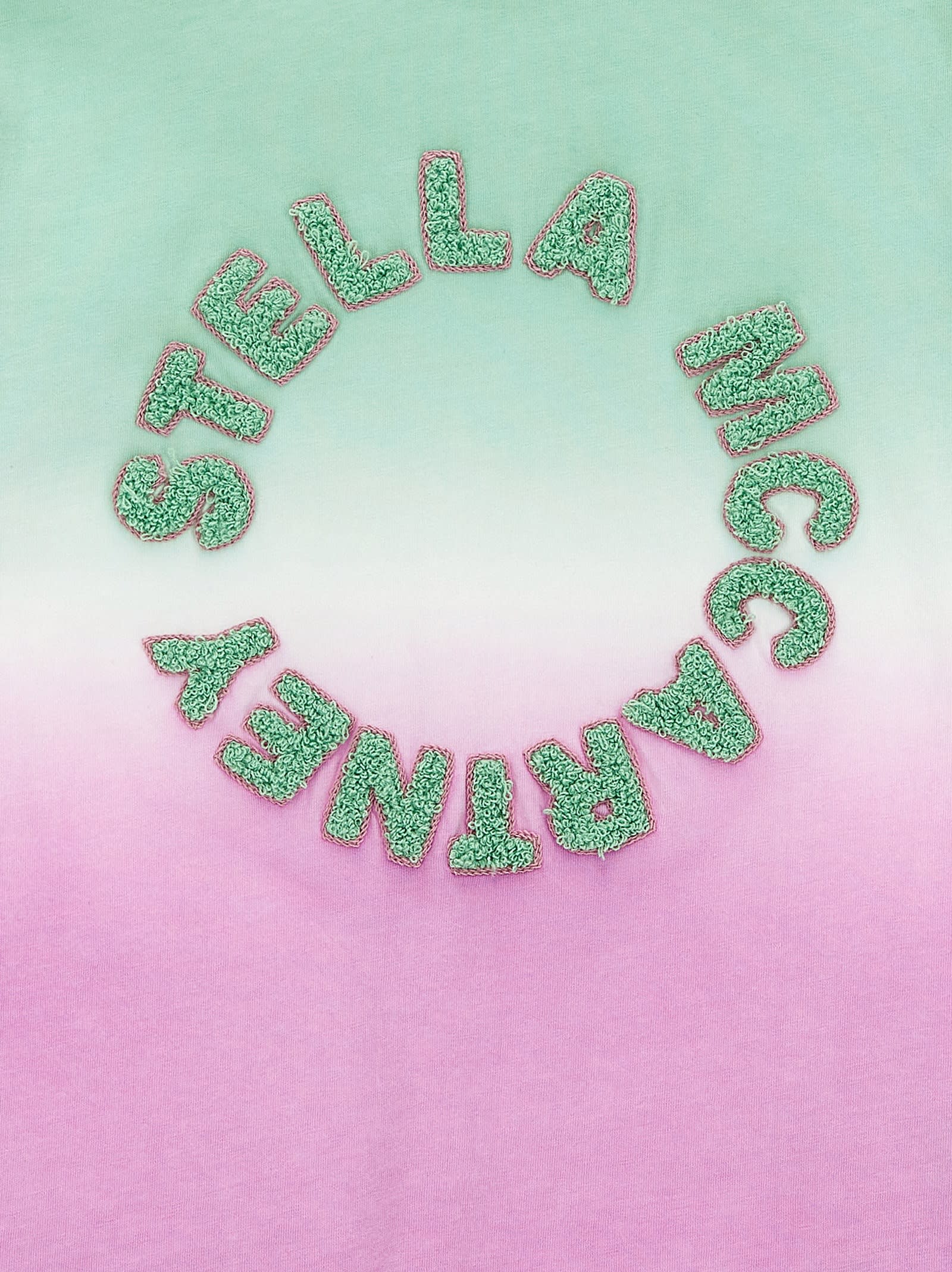 Shop Stella Mccartney Logo T-shirt In Multicolore