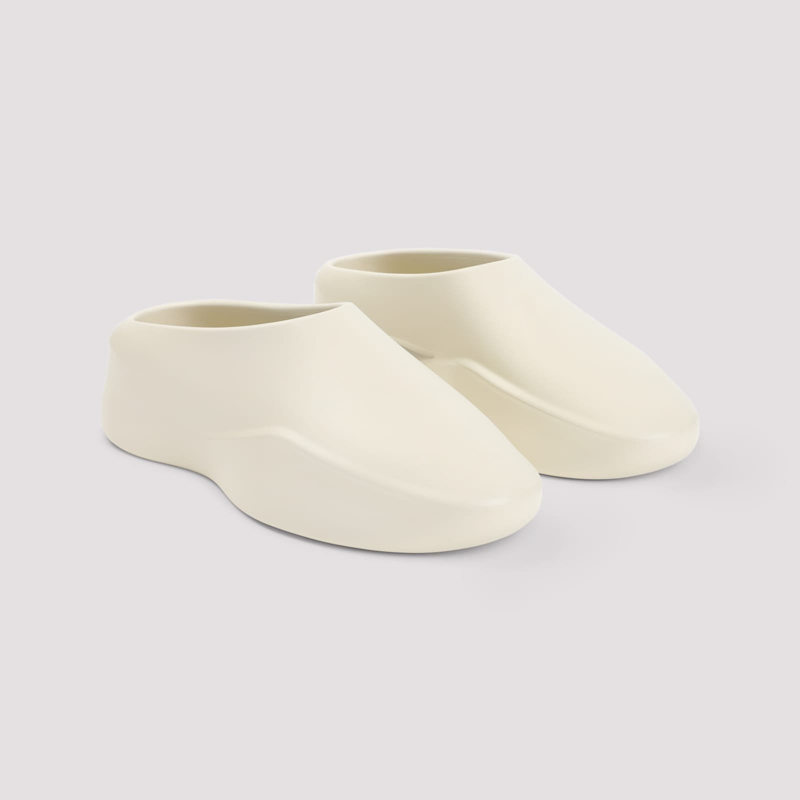 Shop Fear Of God Eva Runner In Cream