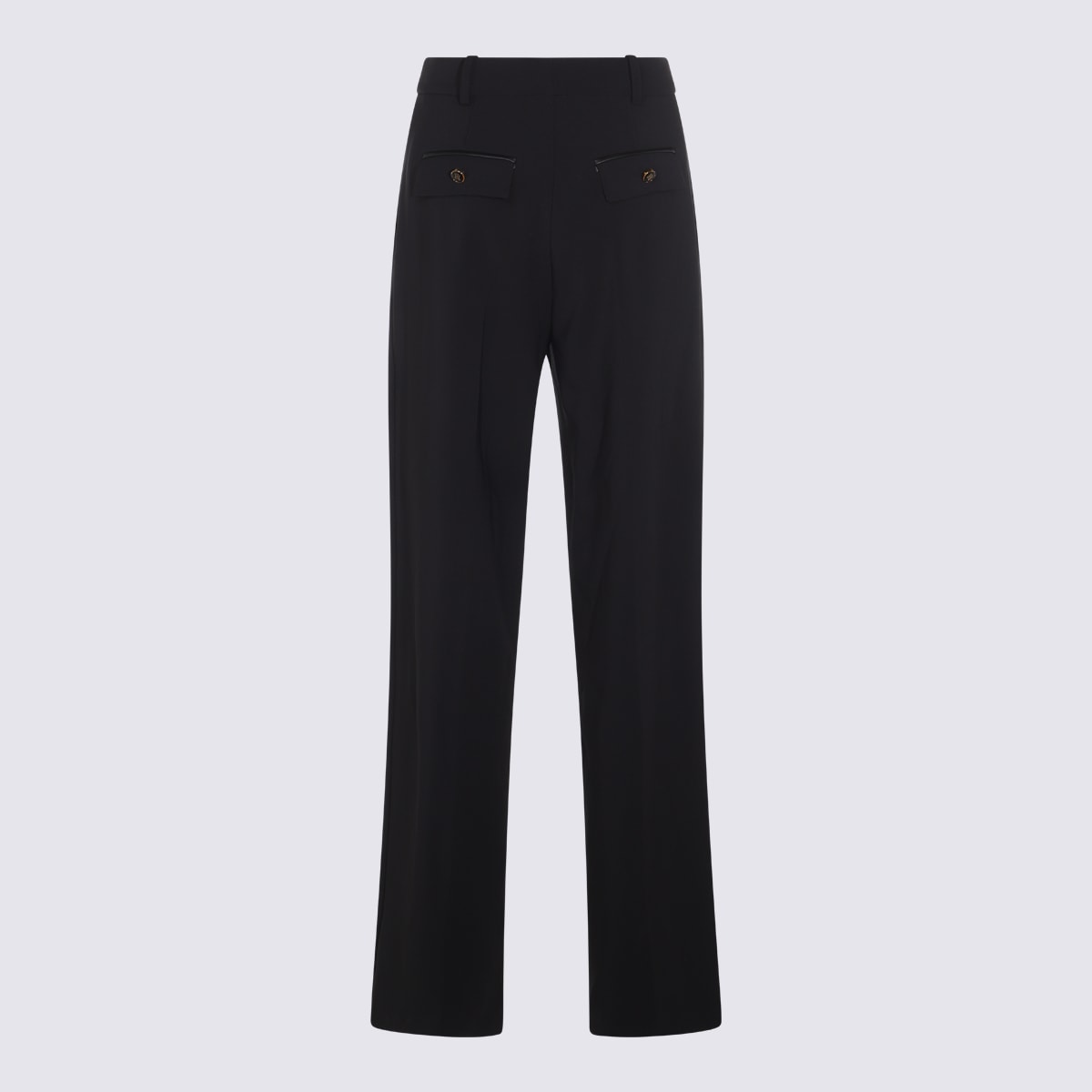 Elisabetta Franchi Trousers Blacks And Greys In Black